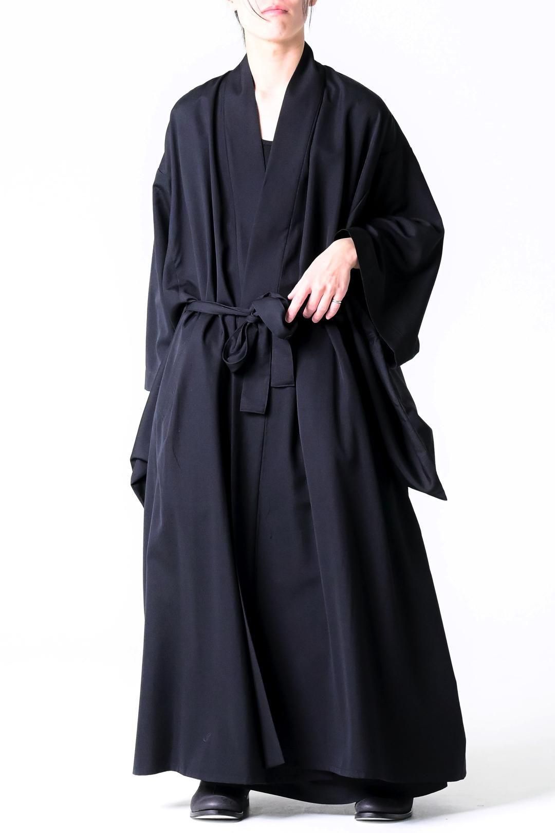 Wool Gabardine YUKATA Coat