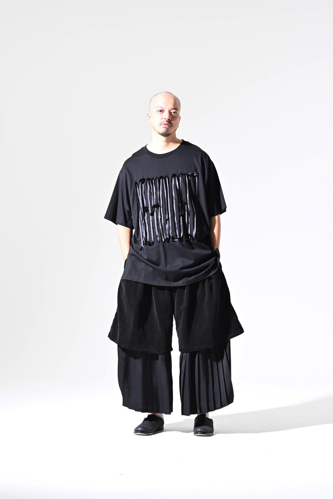 Cord Embroidery Big T -contrail-