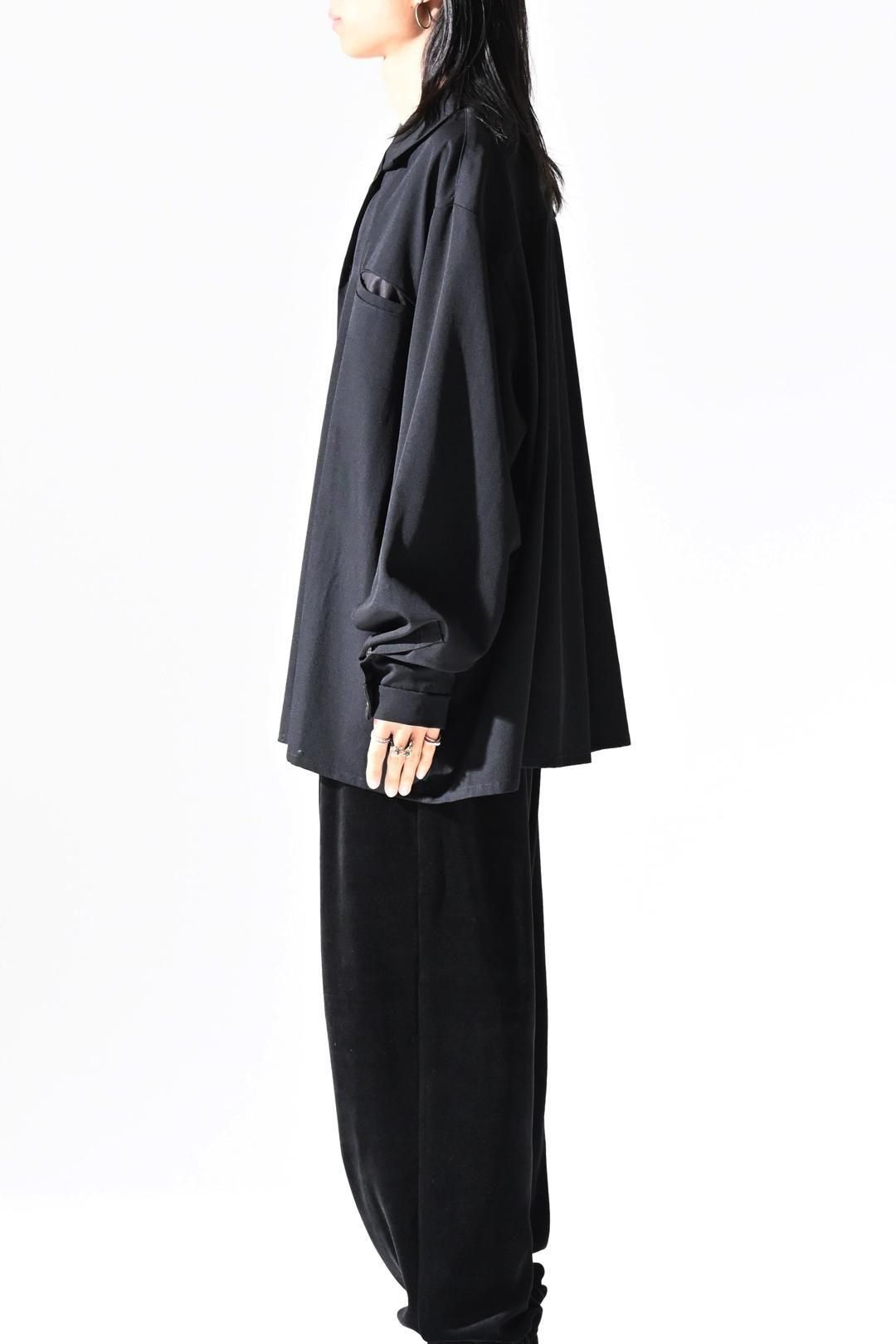 Wool Gabardine 開襟 Gang Shirt