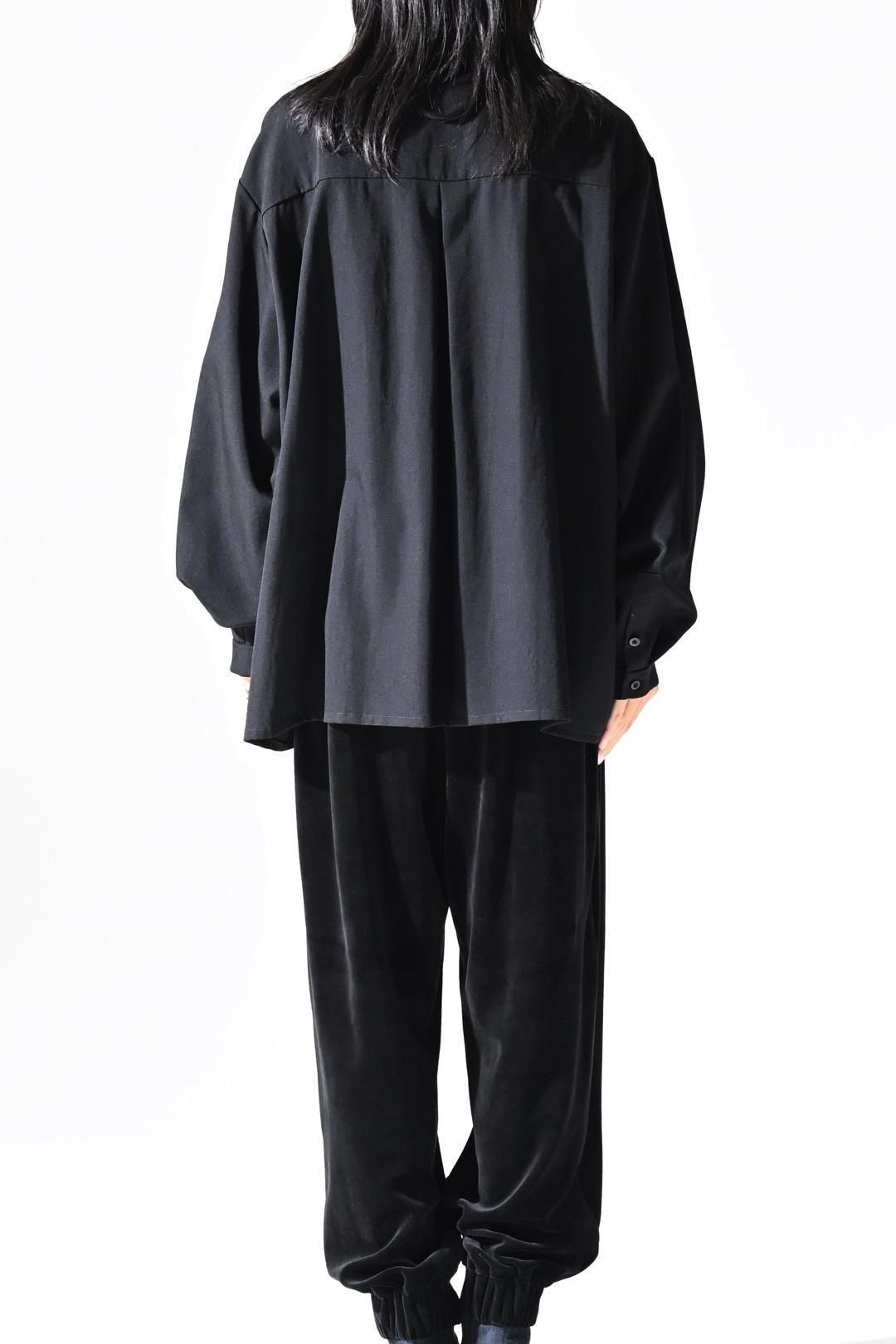 Wool Gabardine 開襟 Gang Shirt