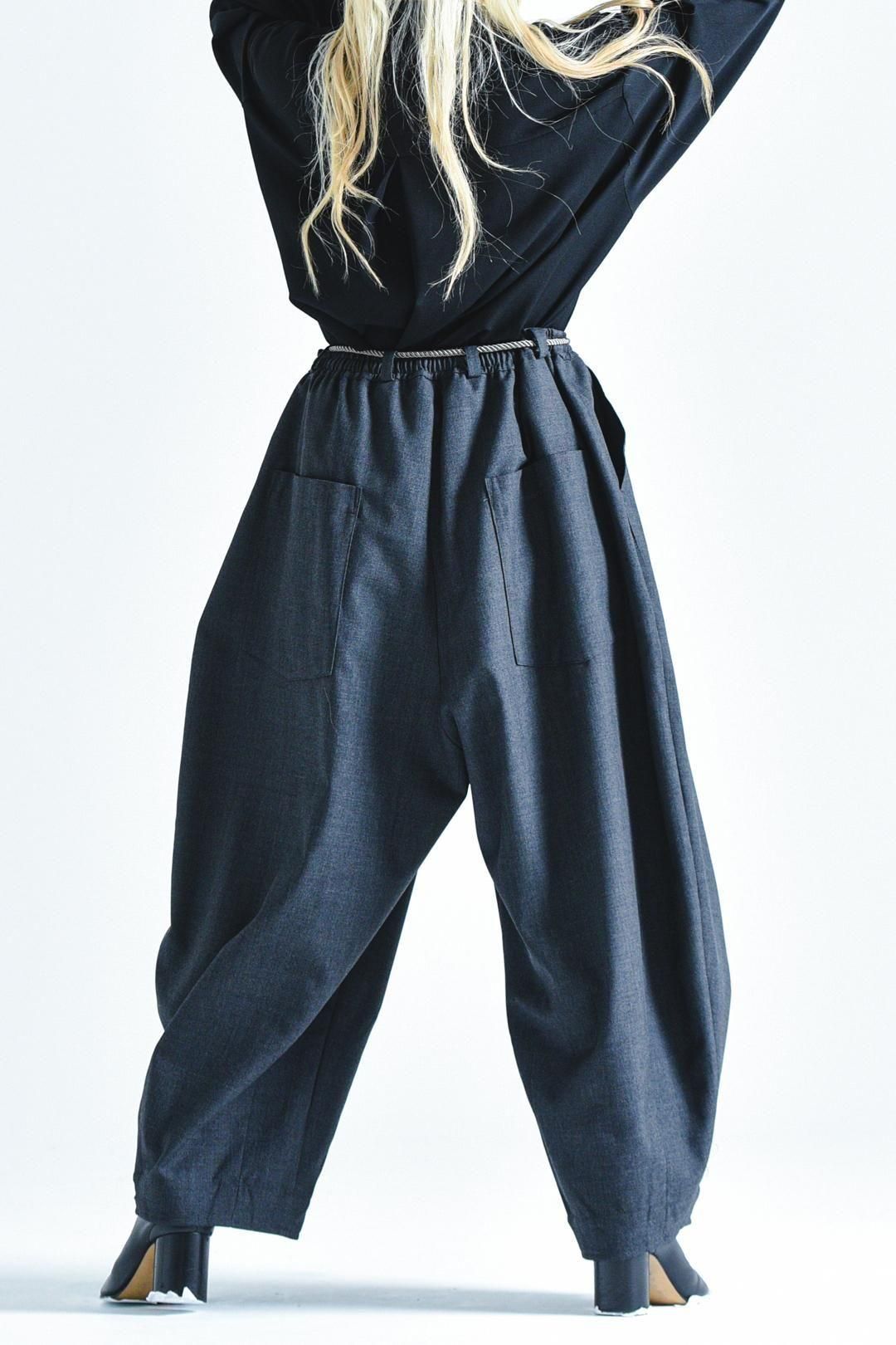 帯締 Volume Pants wool
