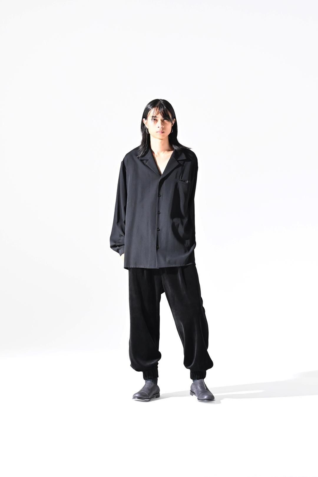Wool Gabardine 開襟 Gang Shirt
