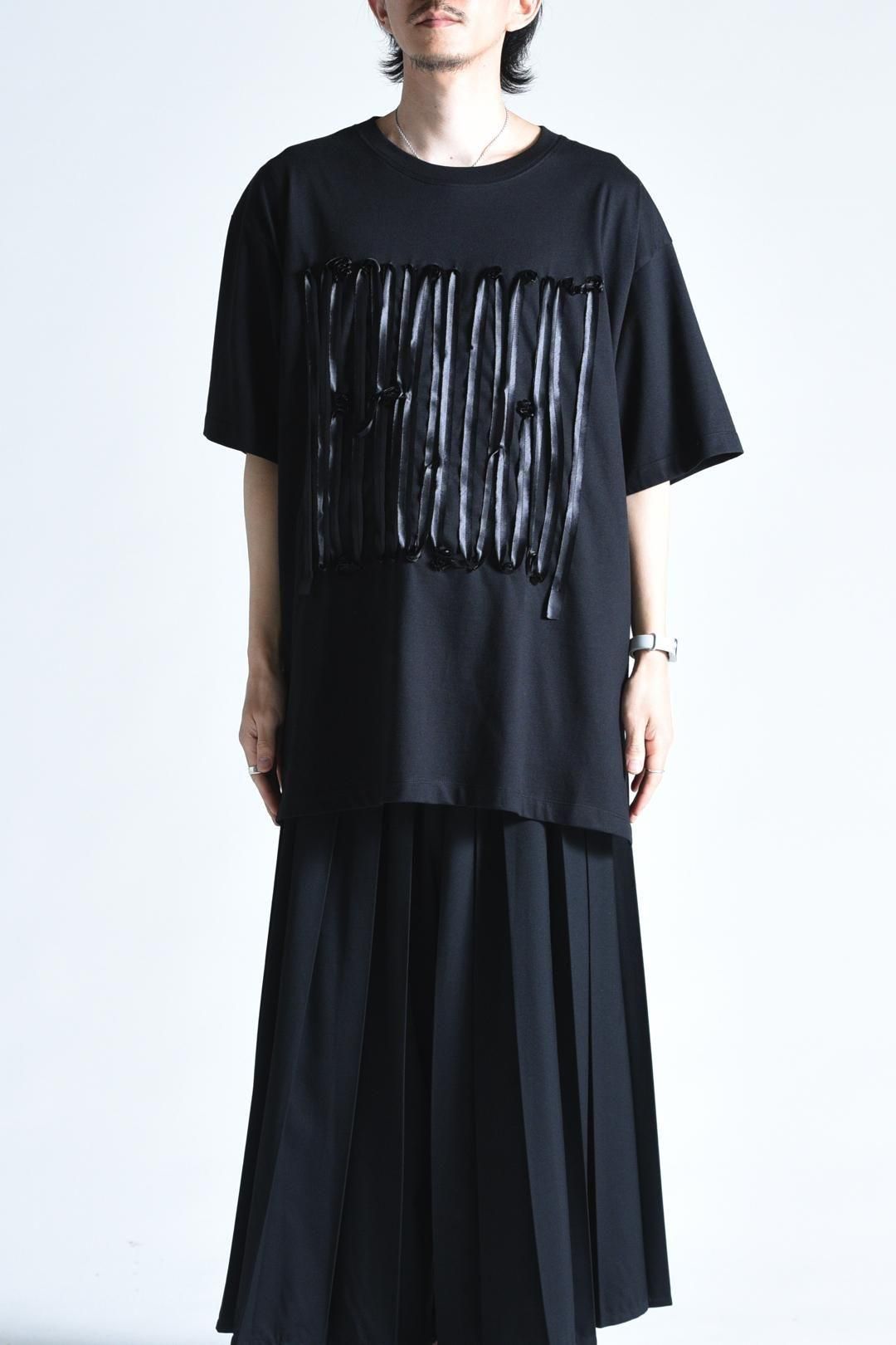 Cord Embroidery Big T -contrail-