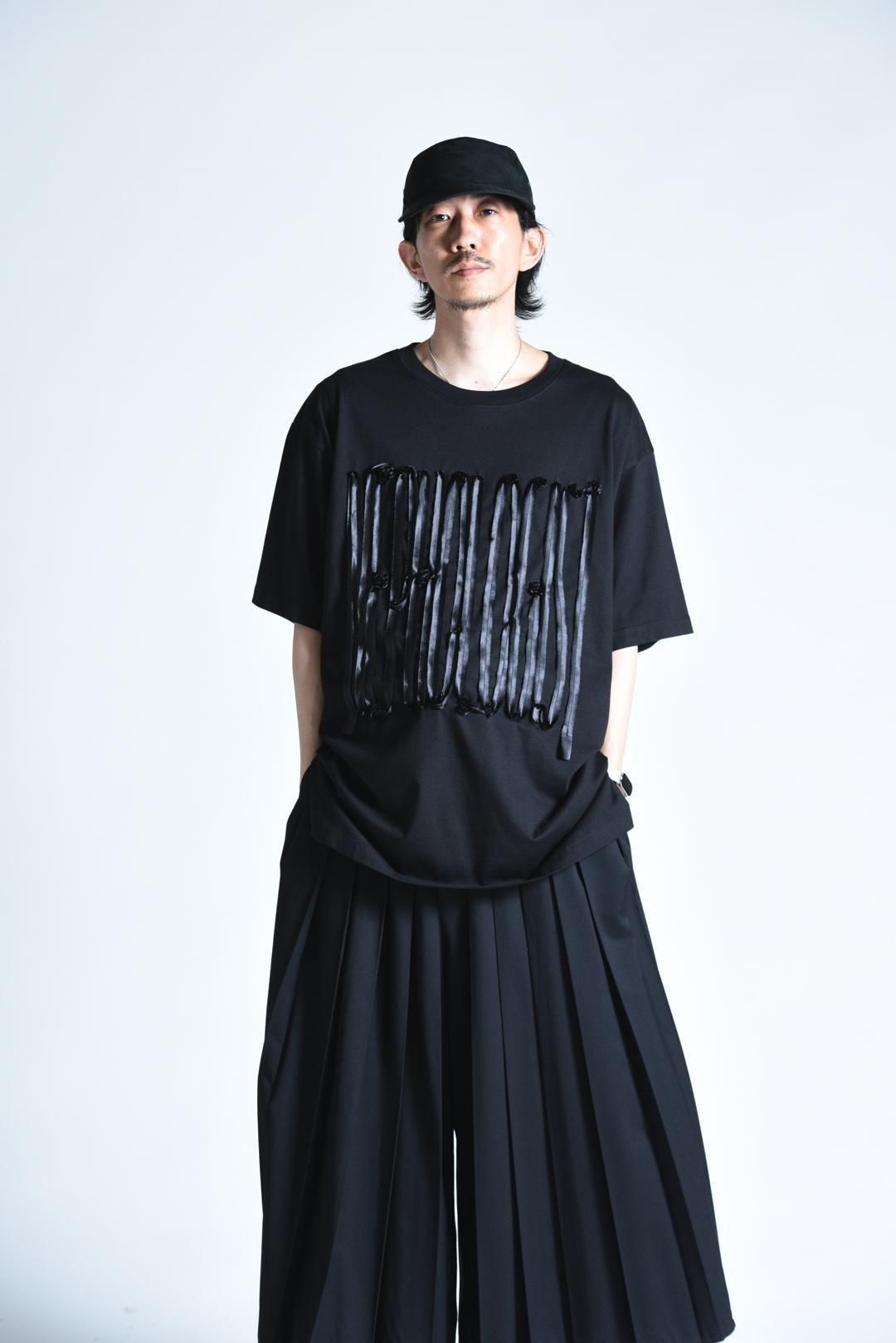 Cord Embroidery Big T -contrail-