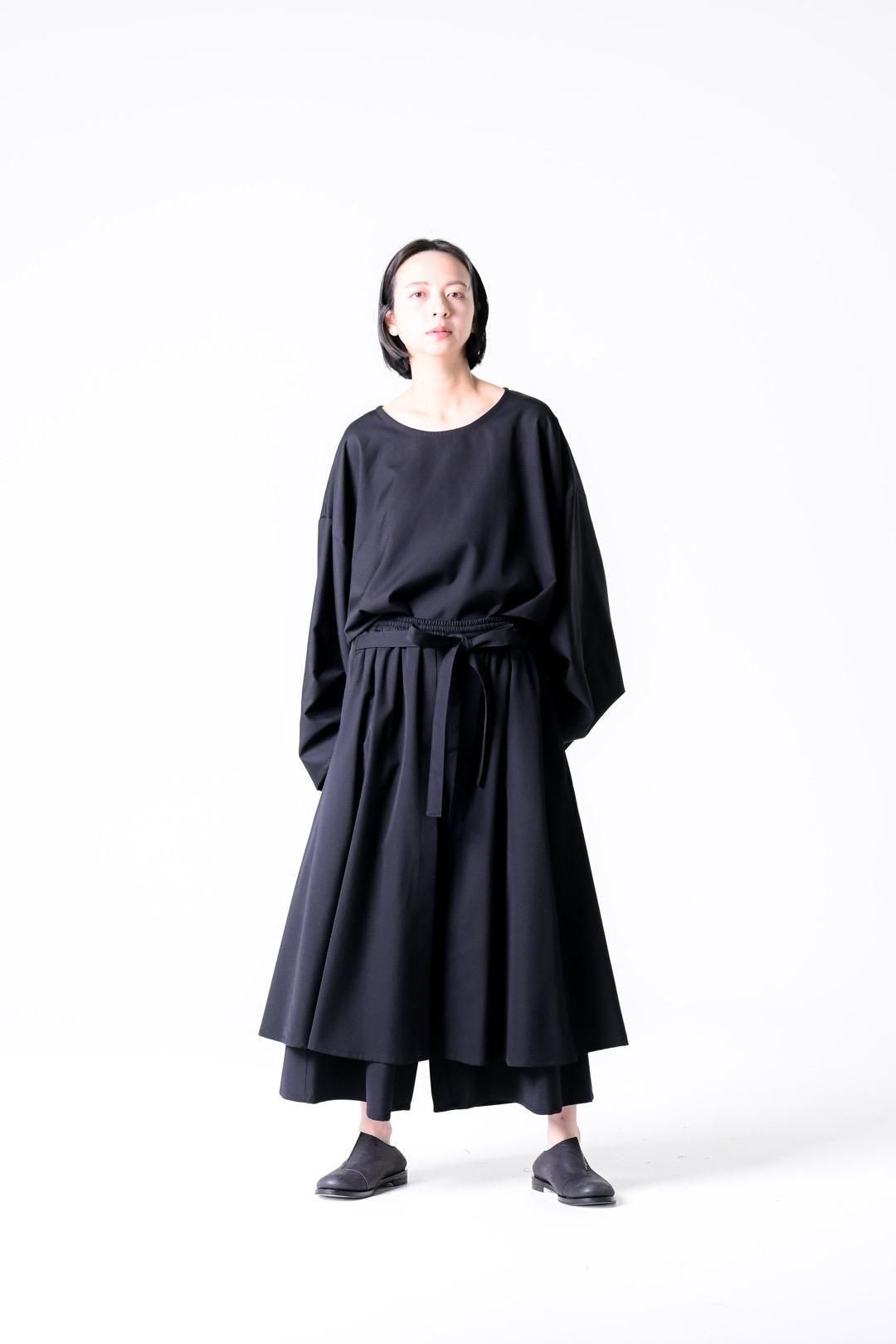 Wool Gabardine Layered 袴 Pants(easy ver) 2024