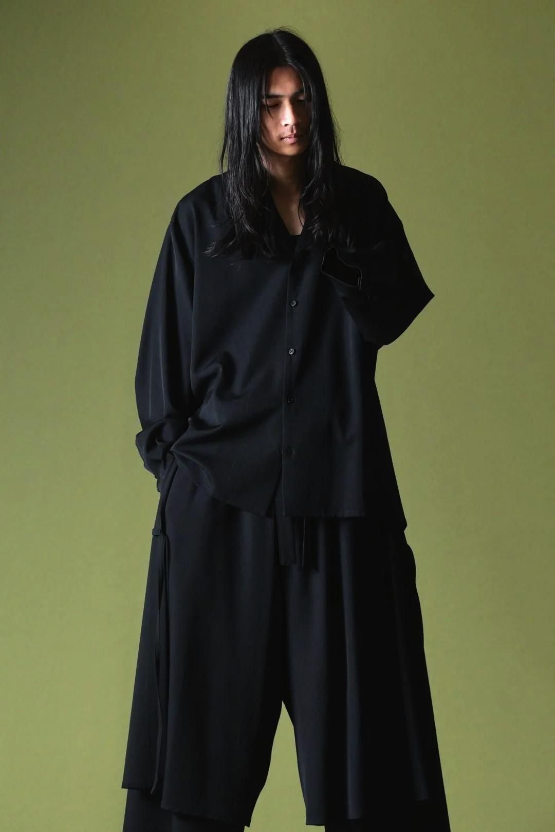 Wool Gabardine 開襟 Gang Shirt