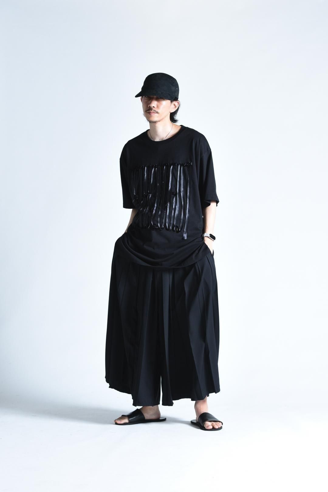 Cord Embroidery Big T -contrail-