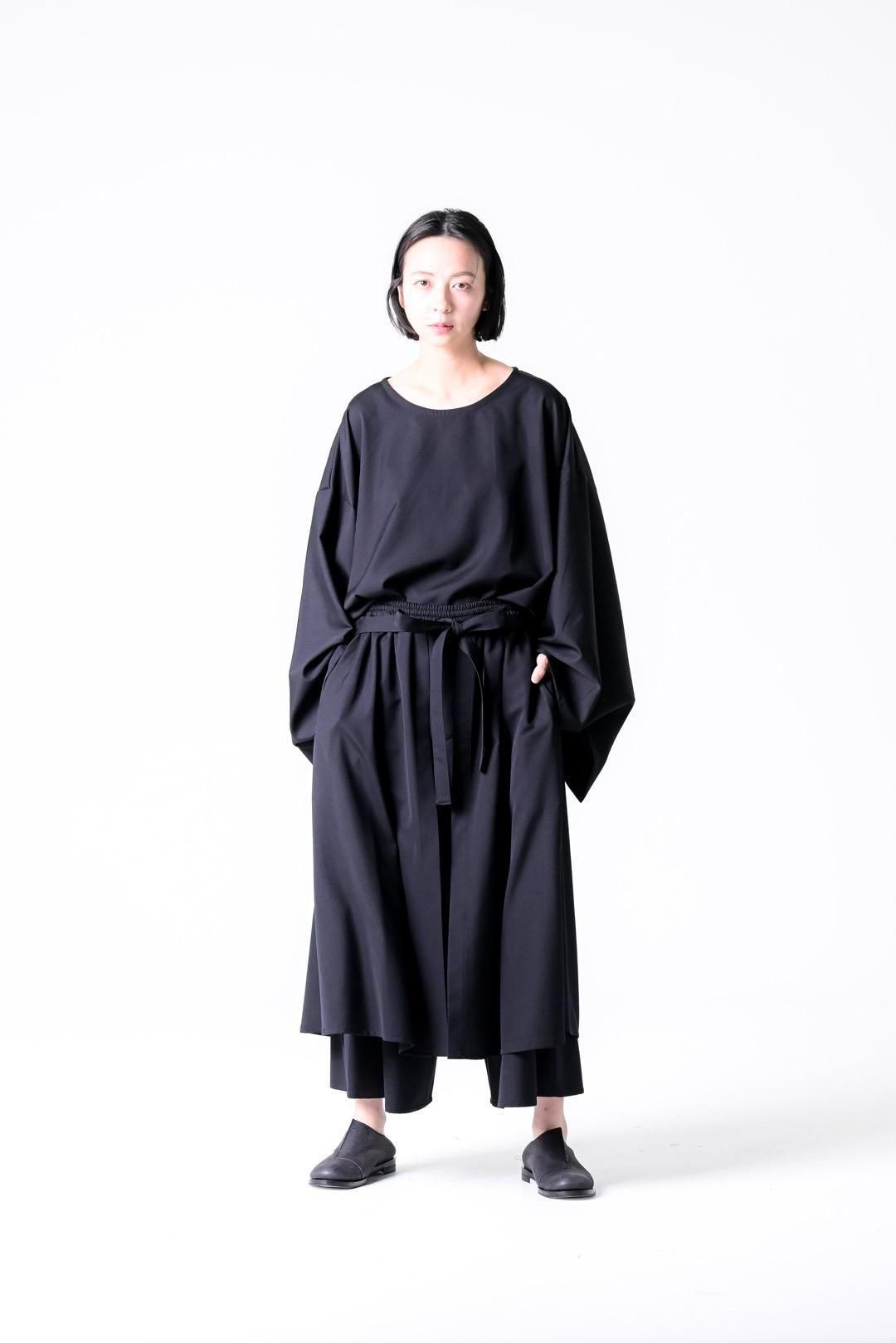 Wool Gabardine Layered 袴 Pants(easy ver) 2024