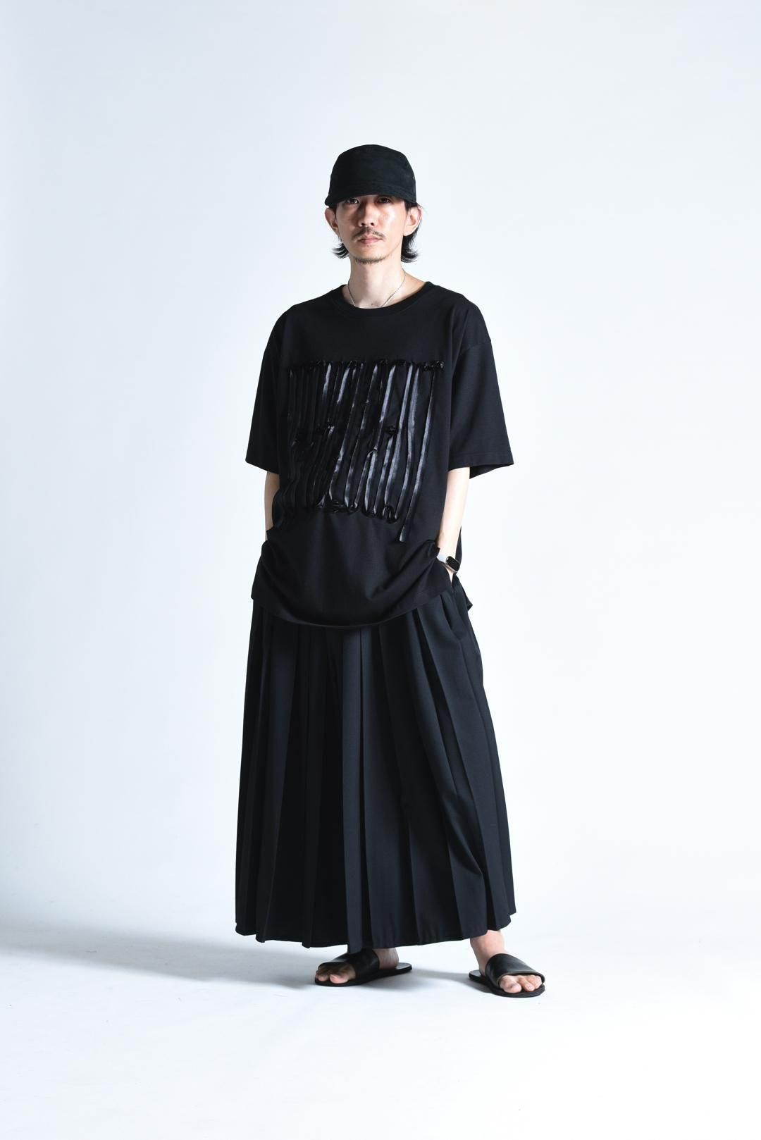 Cord Embroidery Big T -contrail-