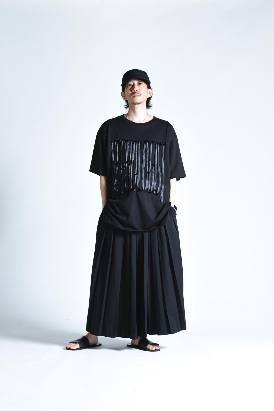 Cord Embroidery Big T -contrail-