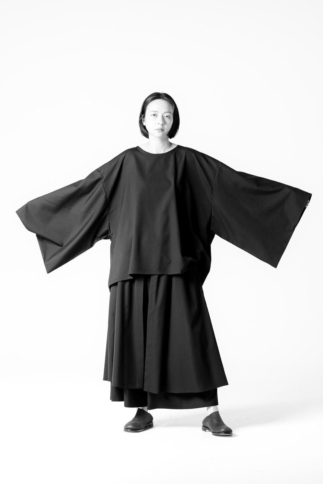 Wool Gabardine Layered 袴 Pants(easy ver) 2024