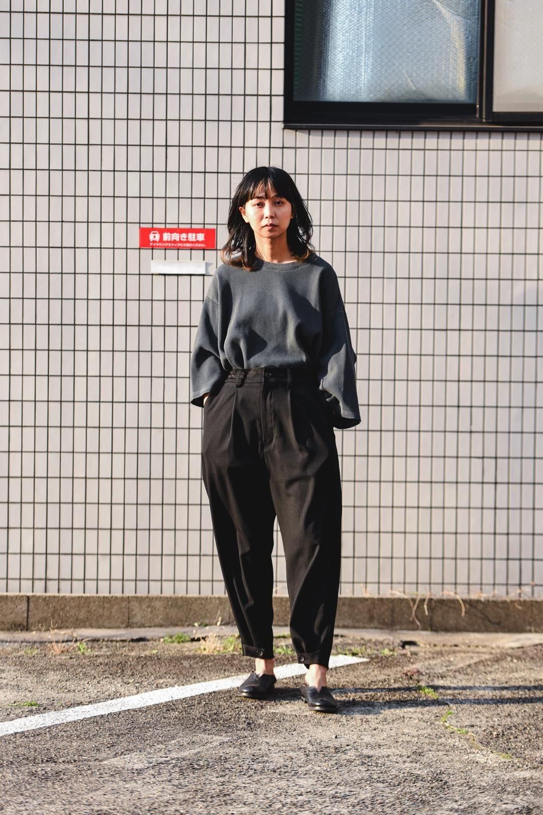 Wool Gabardine Gang Slacks