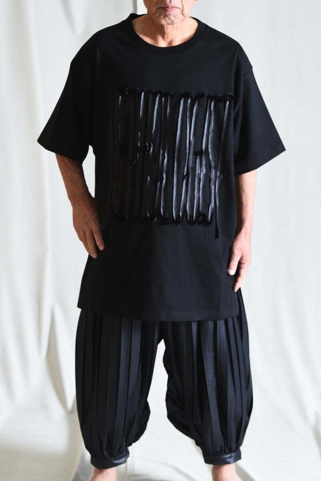 Cord Embroidery Big T -contrail-