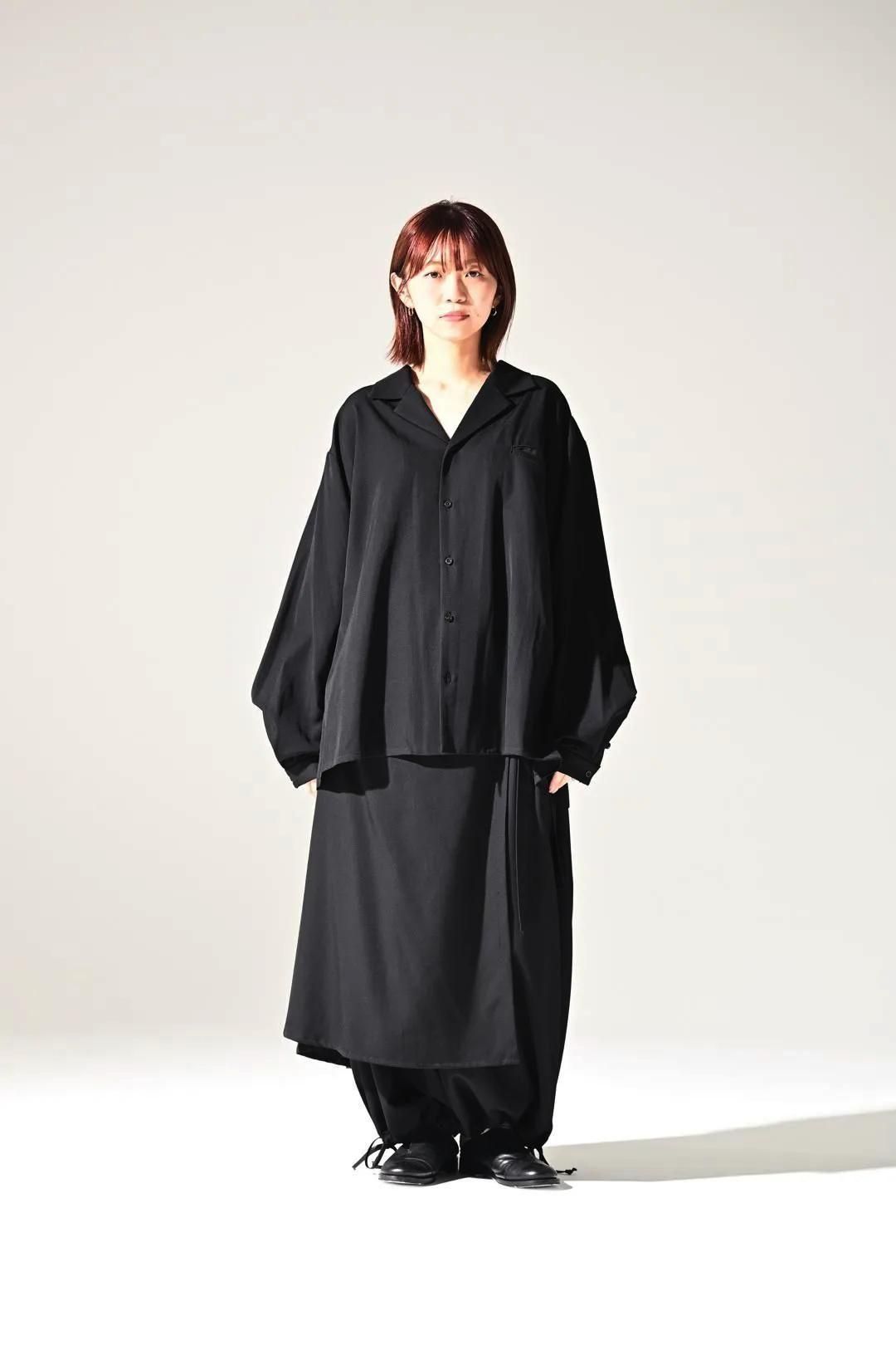 Wool Gabardine 開襟 Gang Shirt