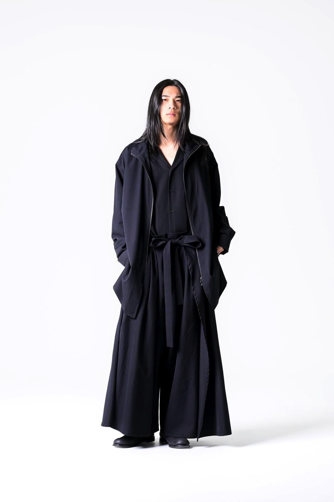 Wool Gabardine Wrap HAKAMA Pants