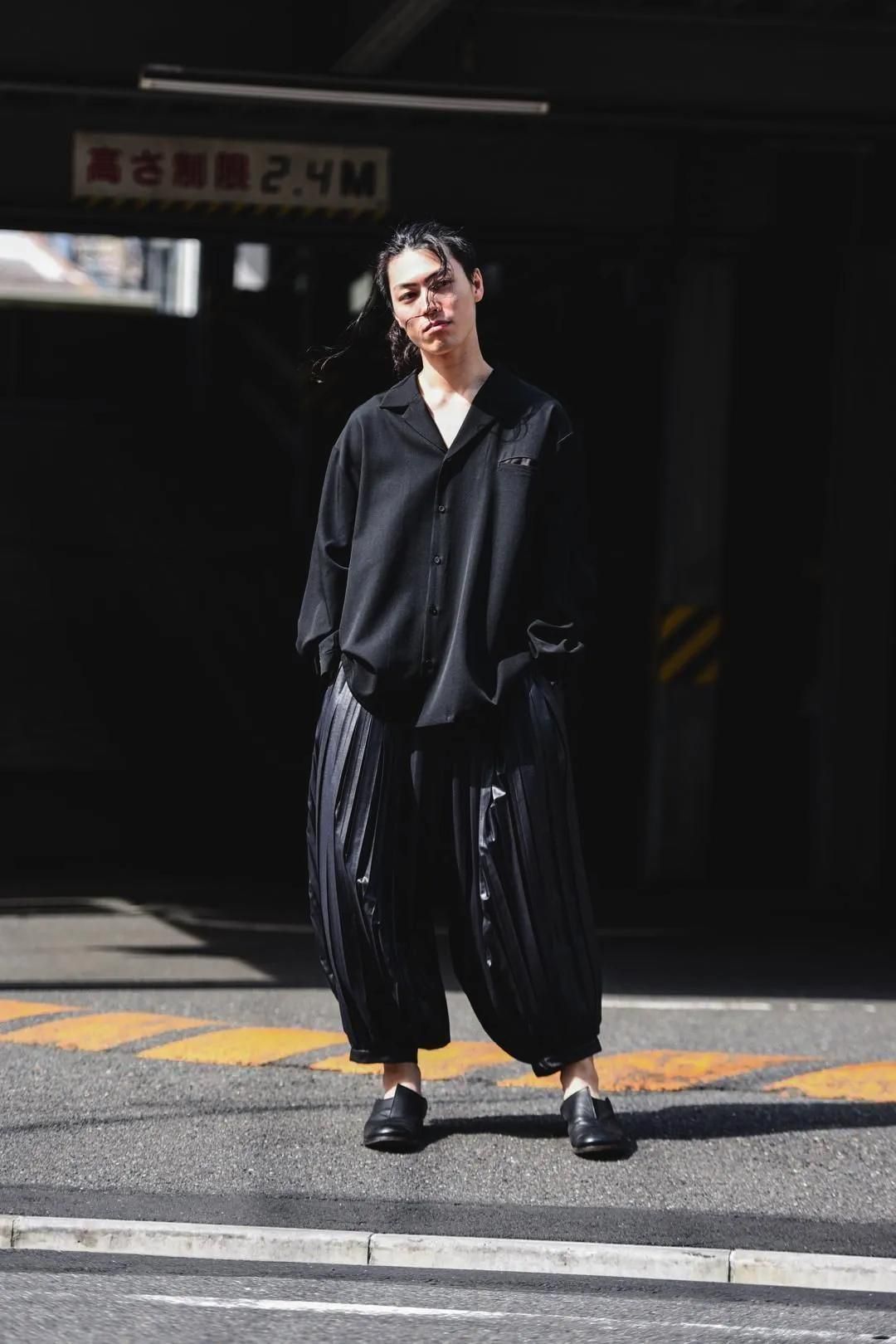 Wool Gabardine 開襟 Gang Shirt