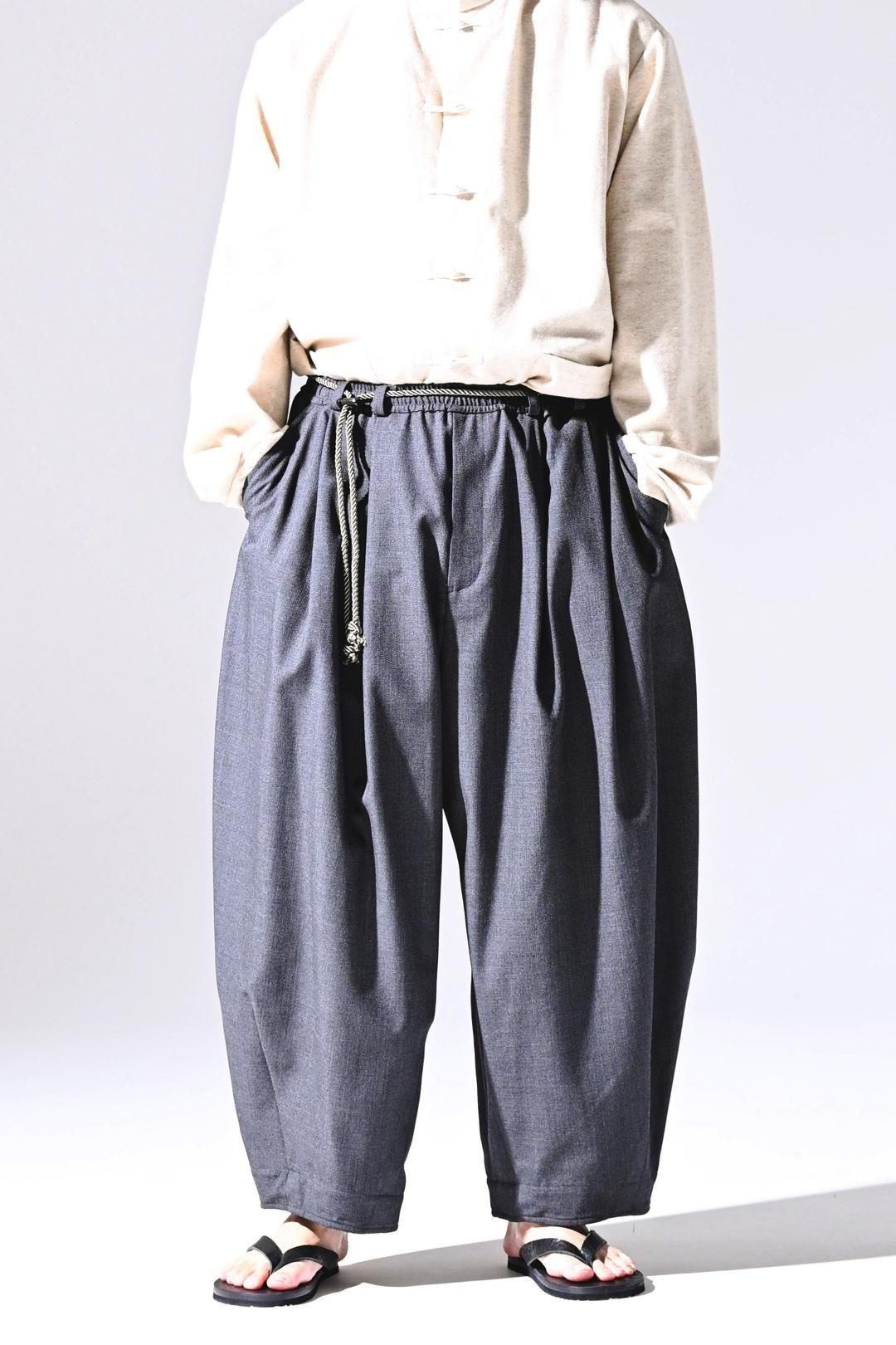 帯締 Volume Pants wool