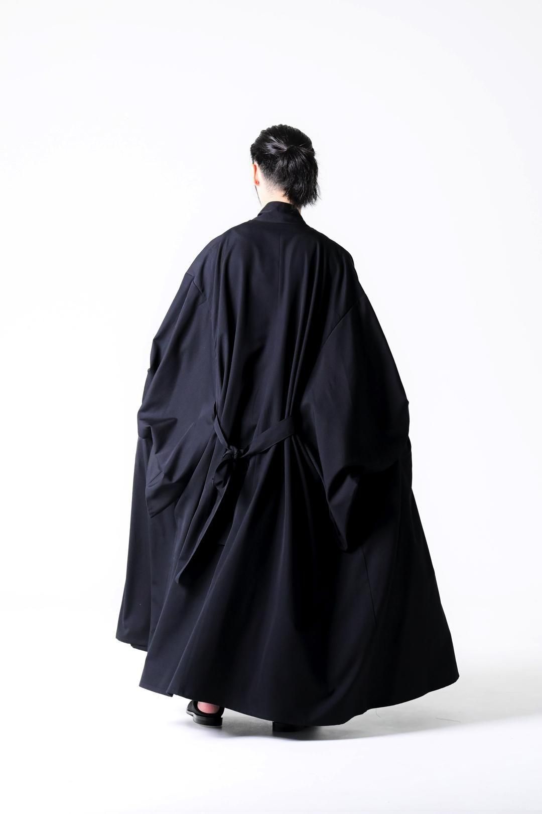 Wool Gabardine YUKATA Coat