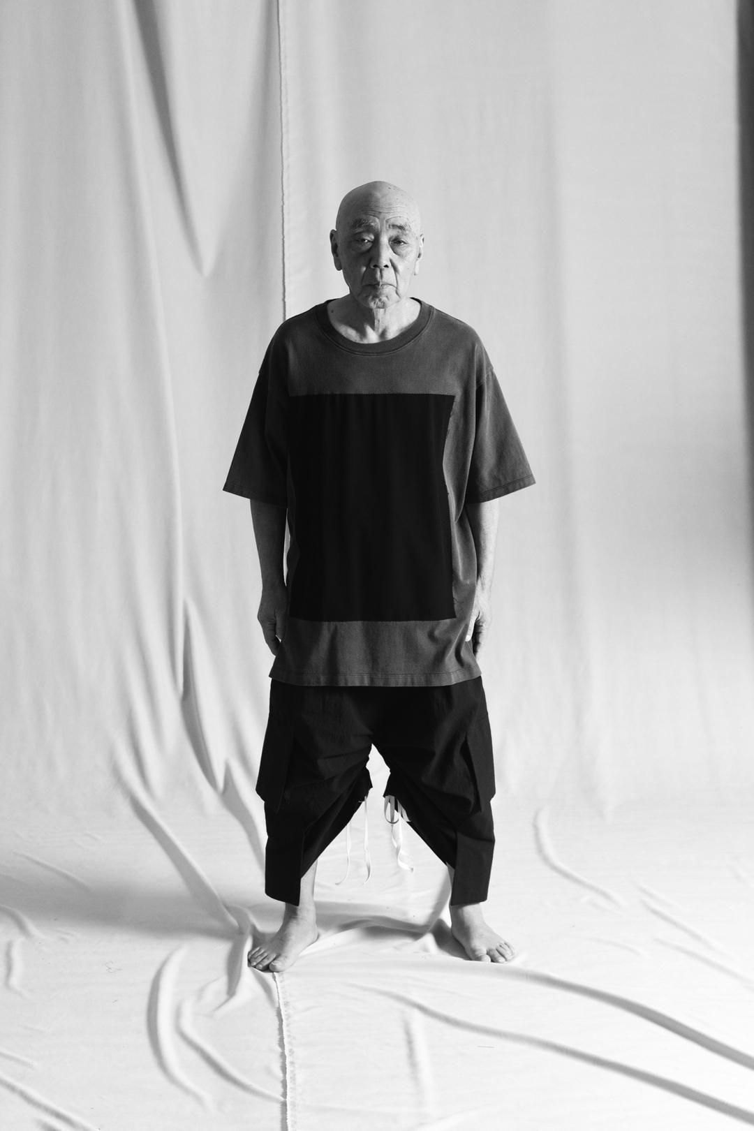 Garment-Dyed Zigzag Sewing Cloud Big-T