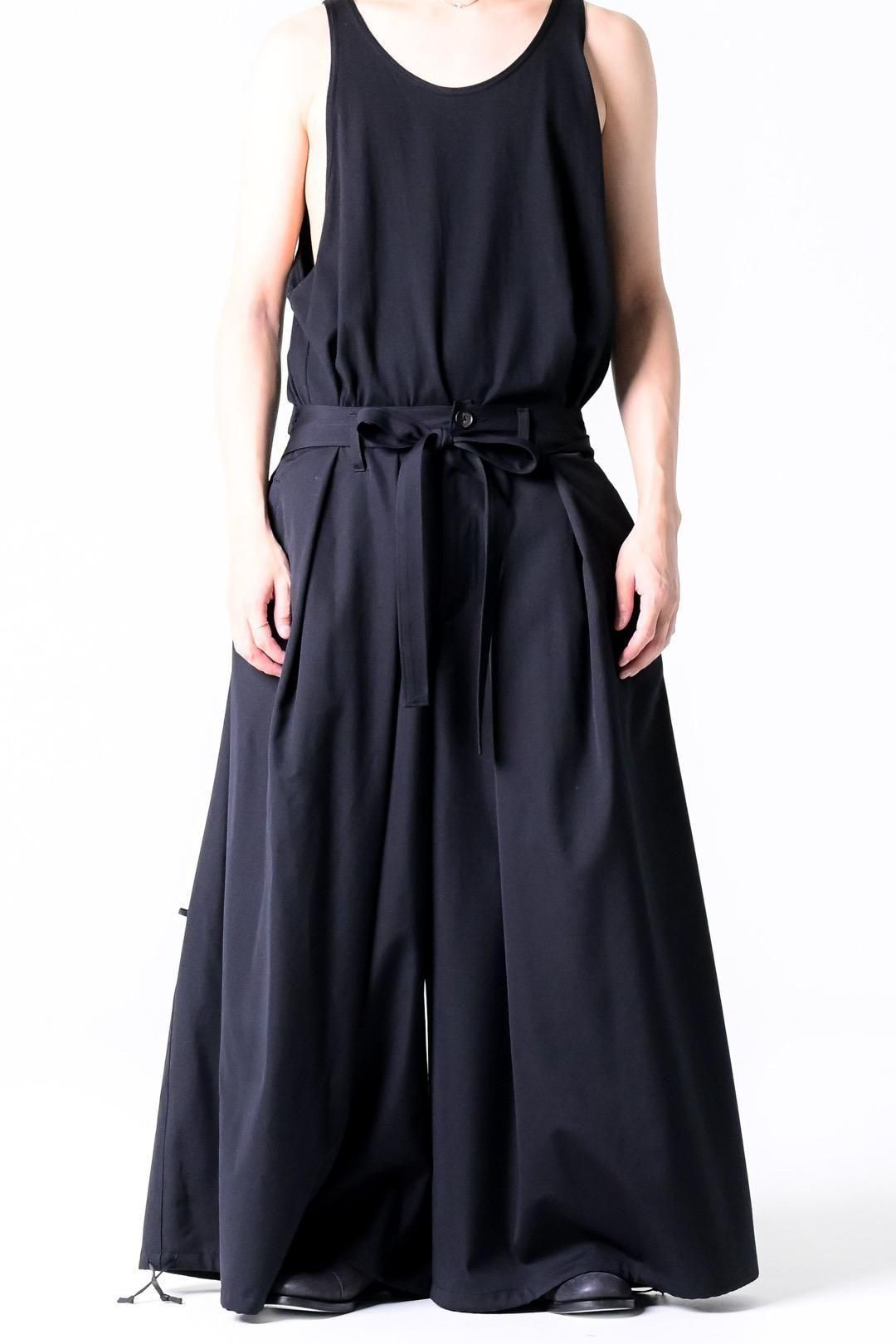Wool Gabardine KIMONO Balloon Pants