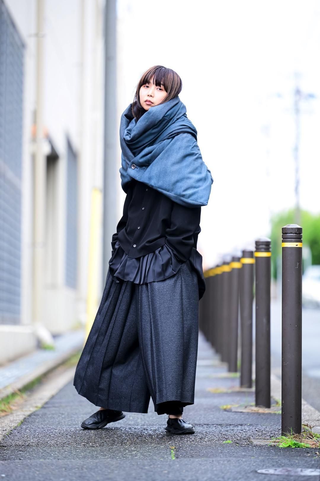 Pleats Layered Tier Shirt