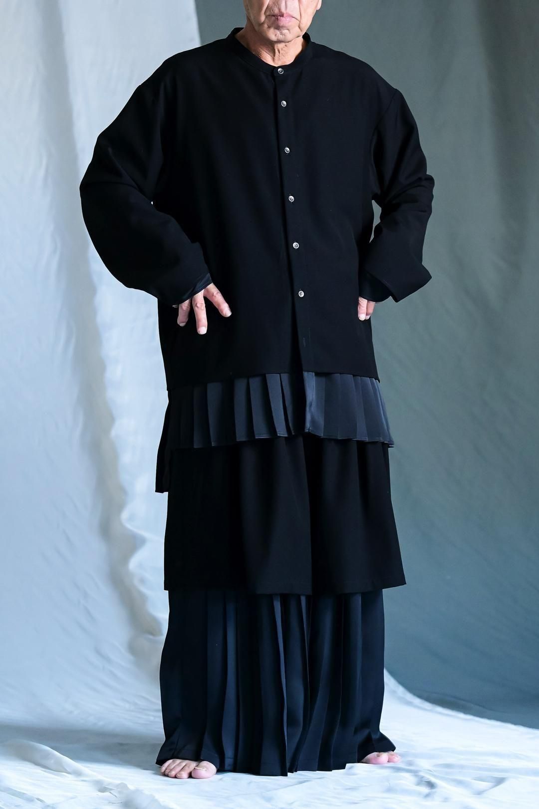 Pleats Layered Tier Shirt