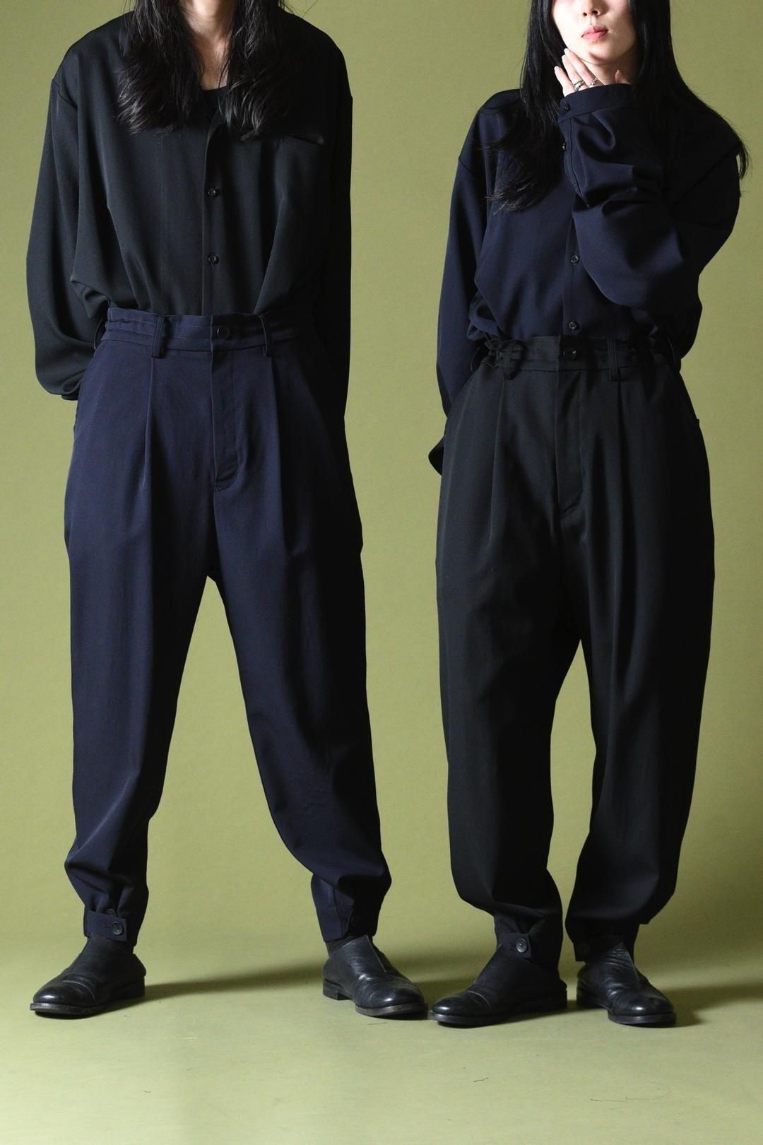 Wool Gabardine Gang Slacks