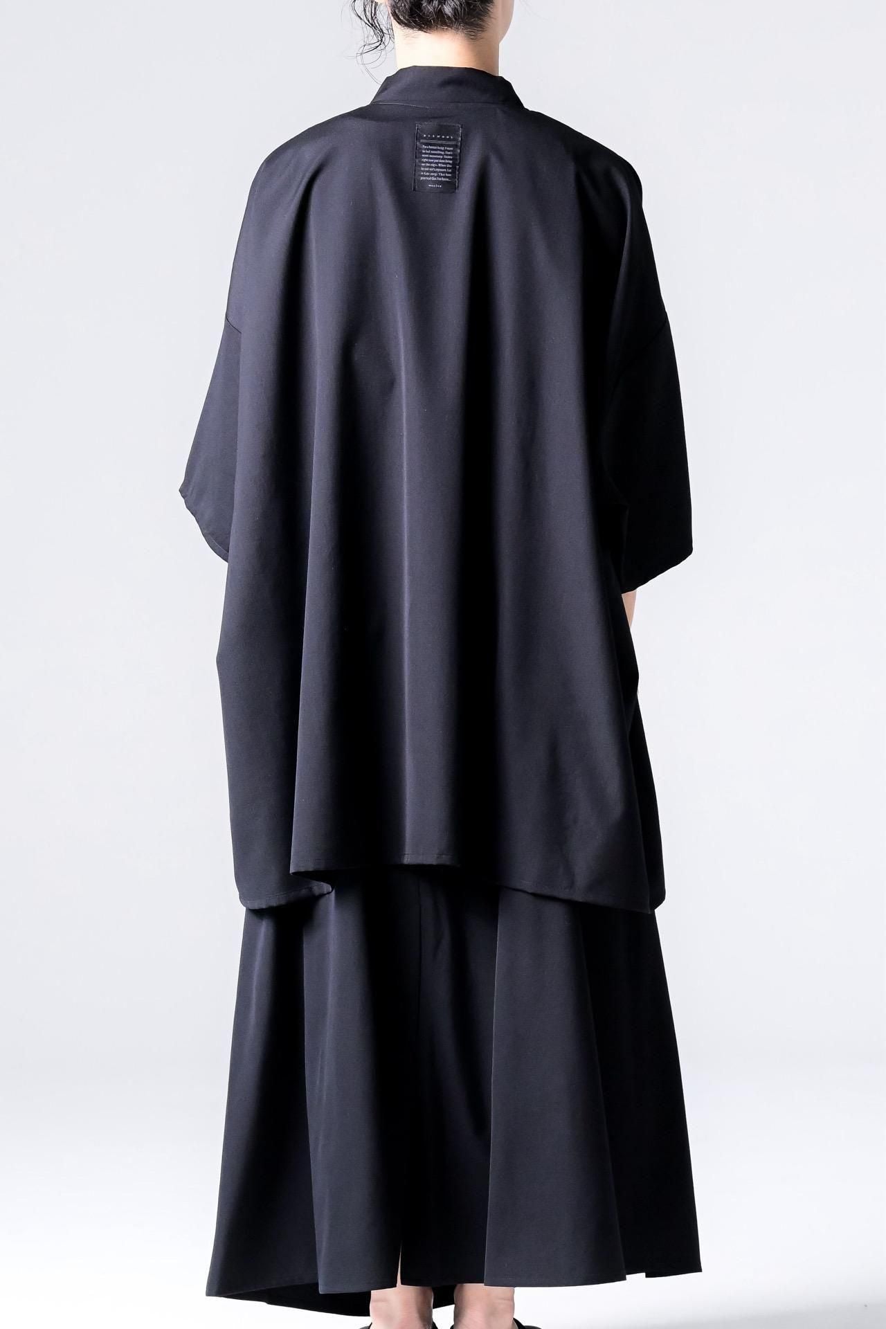 Wool Gabardine KIMONO Top