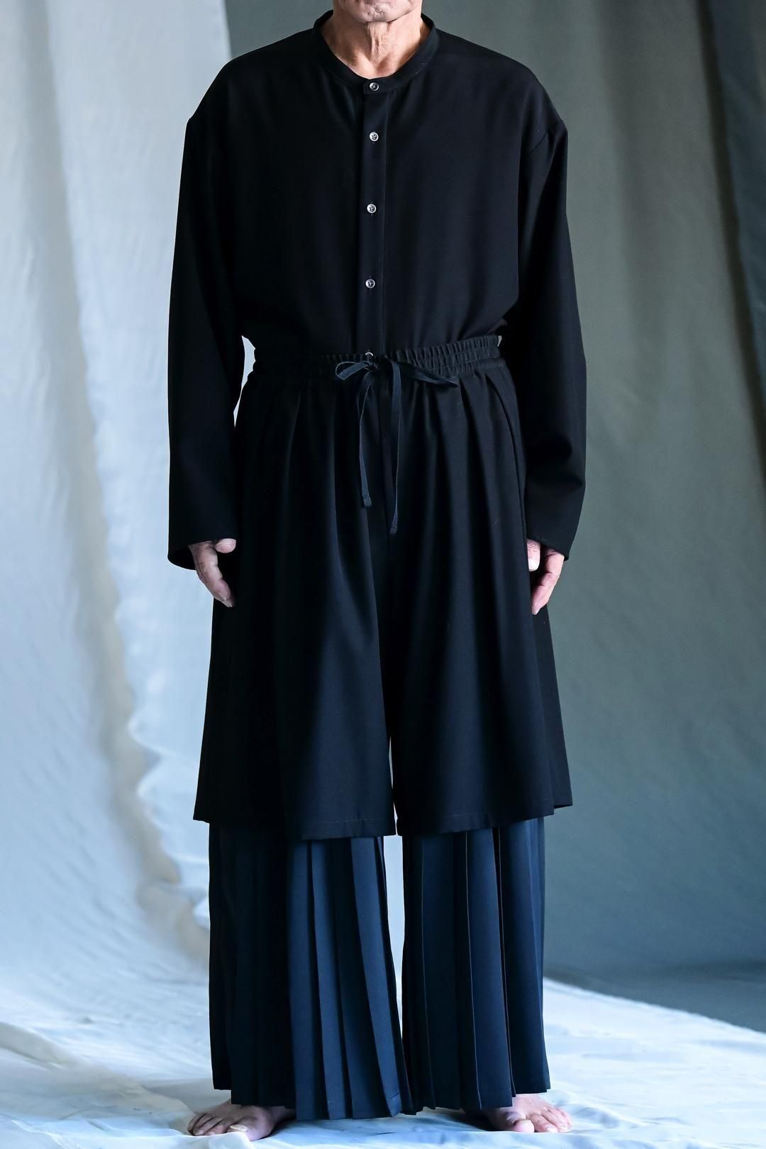 Pleats Layered Tier Pants