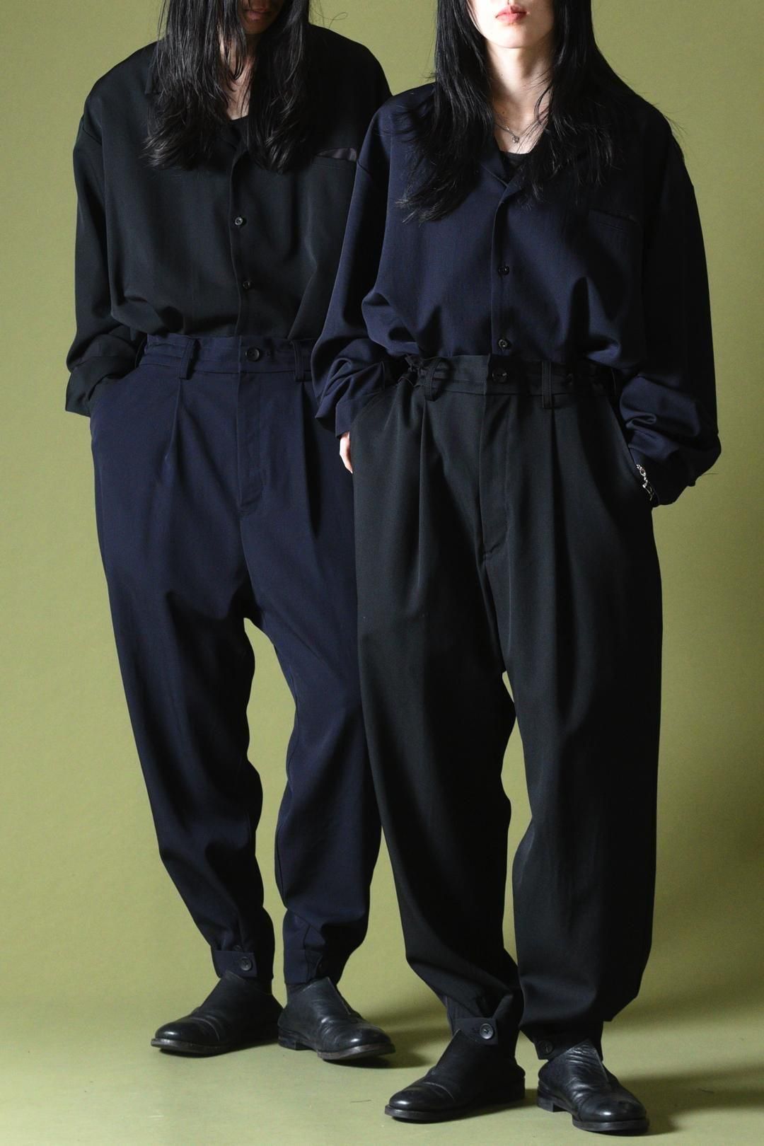 Wool Gabardine Gang Slacks