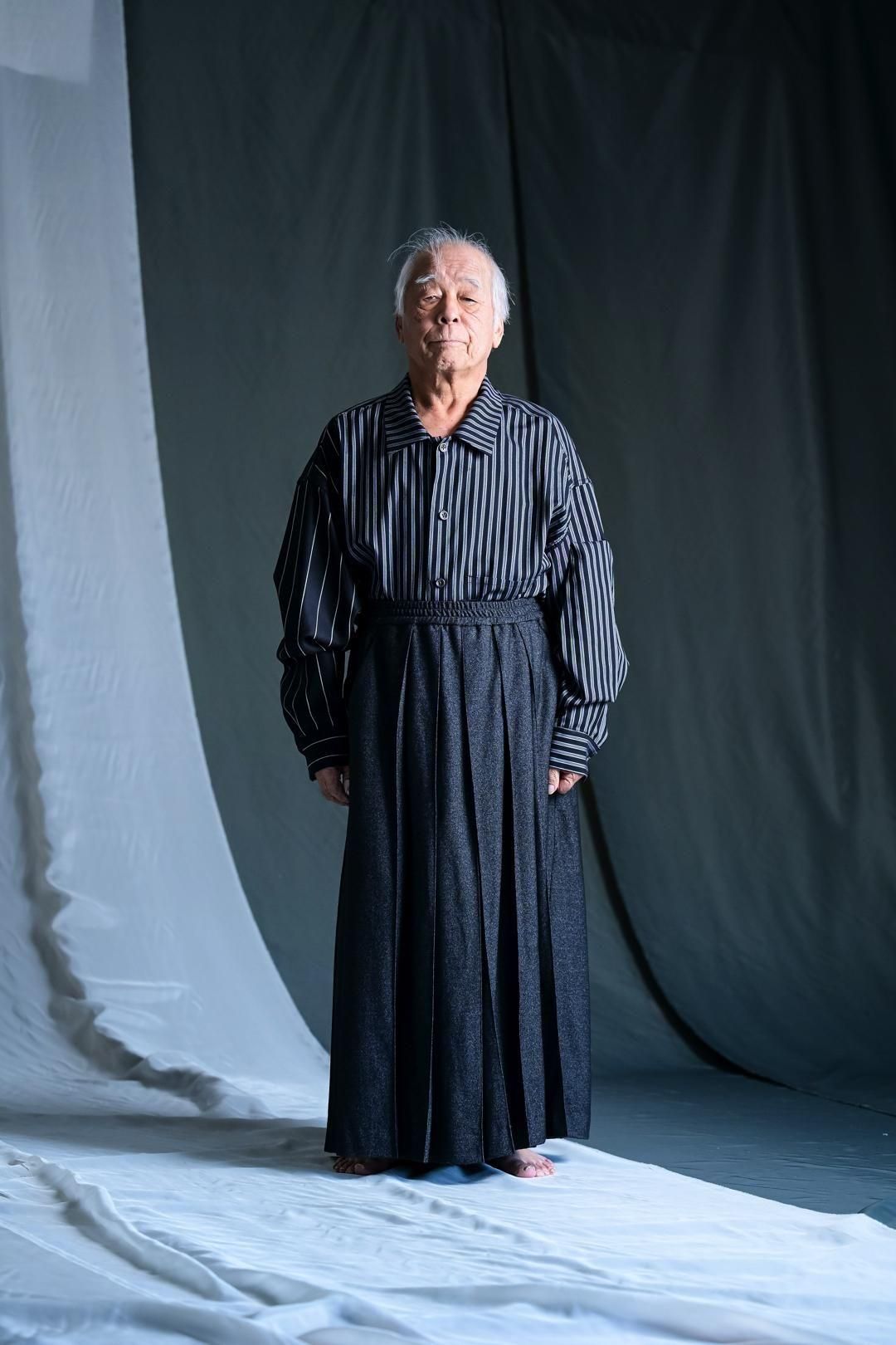 amuamu　 Wool Amunzen Cloud Tier HAKAMA