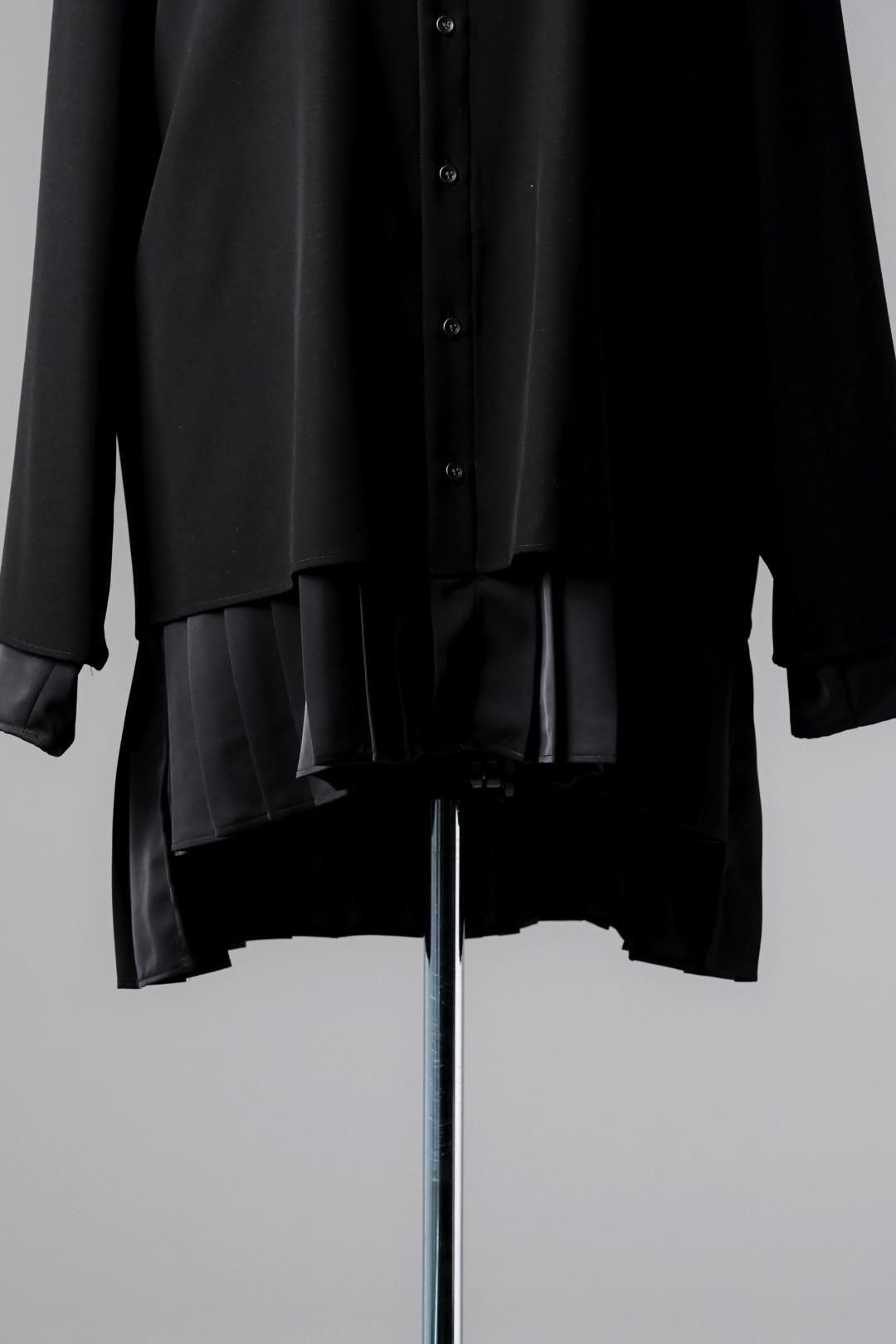 Pleats Layered Tier Shirt