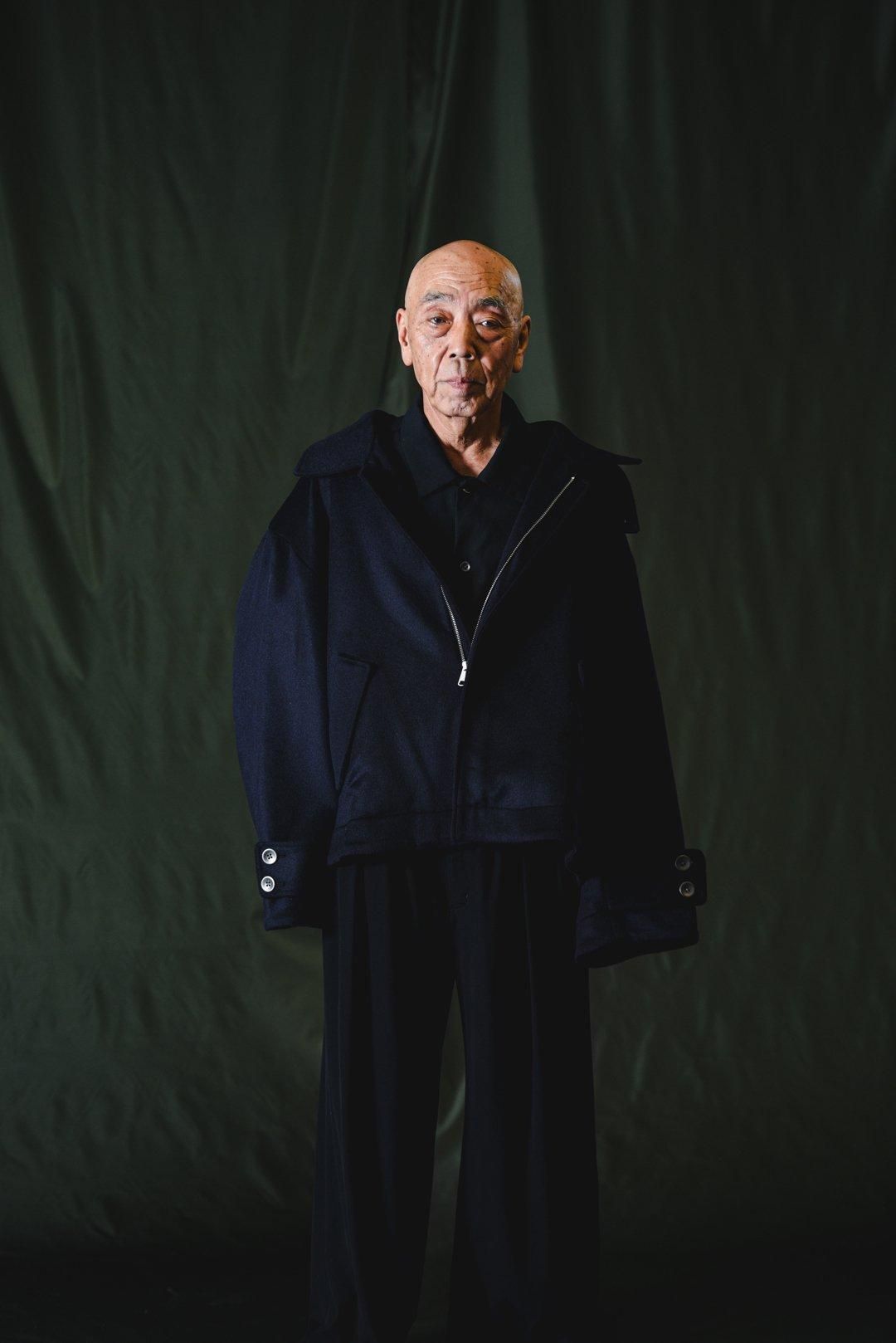 Wool Beaver High-Neck Blouson