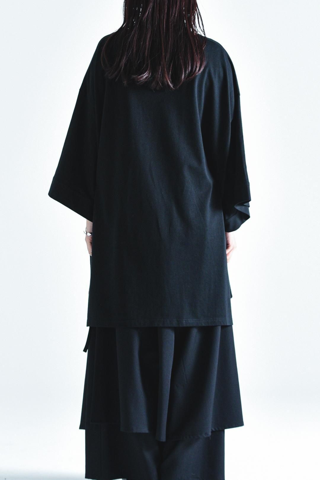 Giza Cotton Classic Big-T himawari black