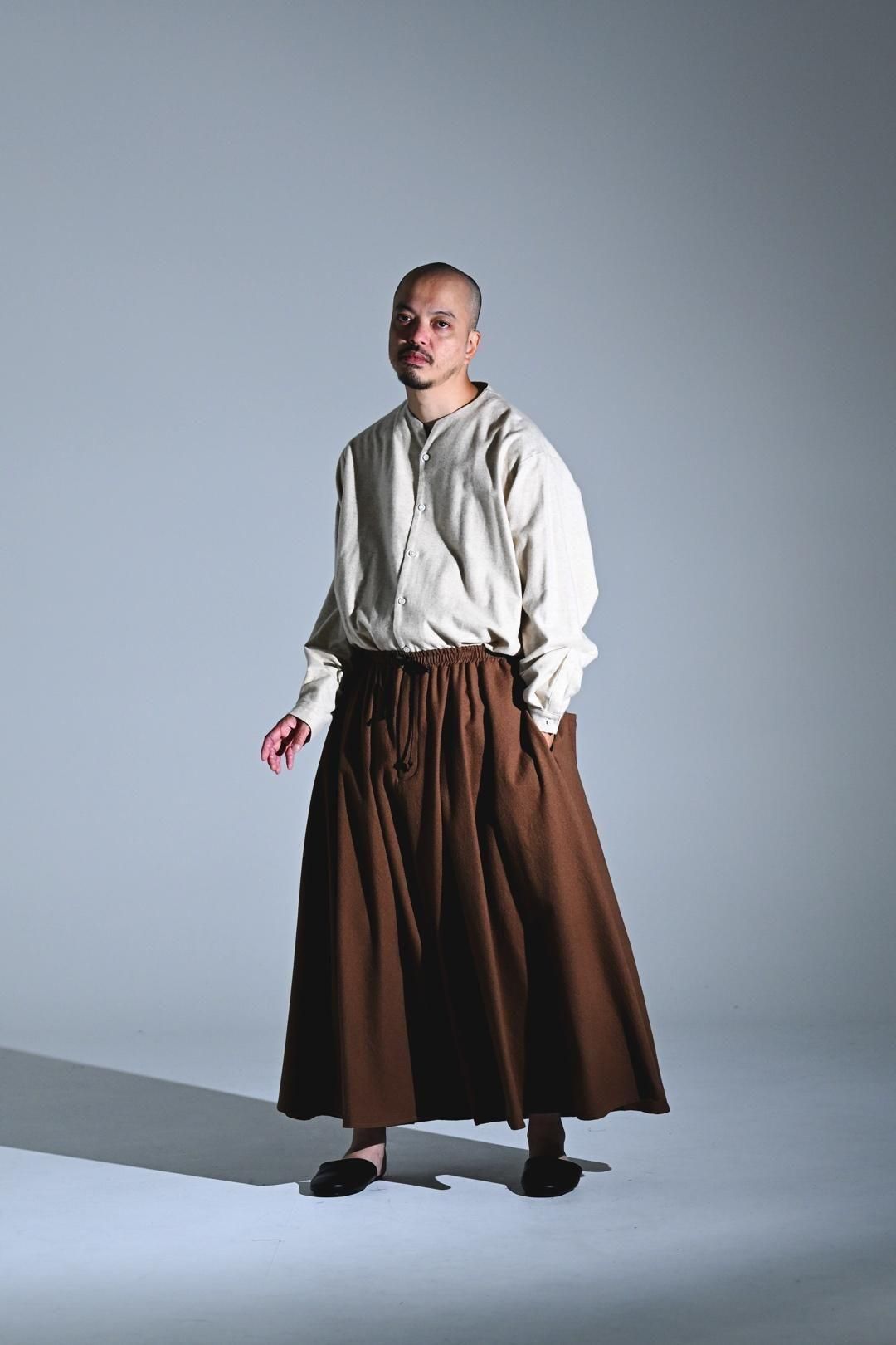 Refine Wool Drape Pants