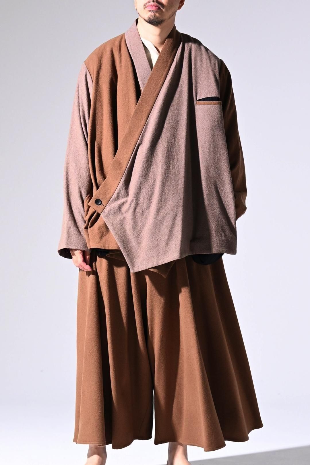 Refine Wool KIMONO Drape Jacket