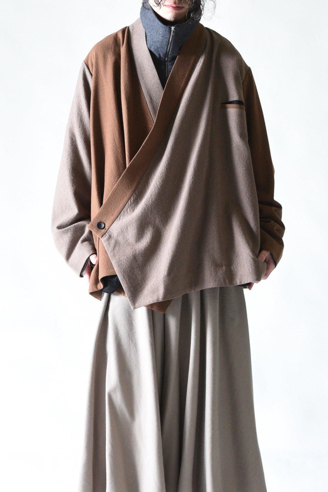 Refine Wool KIMONO Drape Jacket