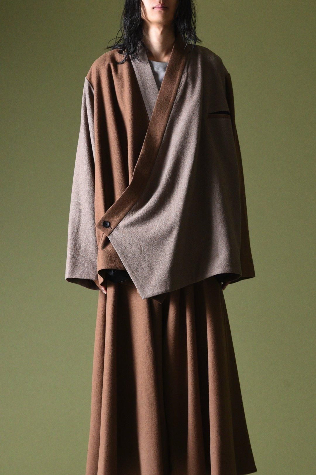 Refine Wool KIMONO Drape Jacket