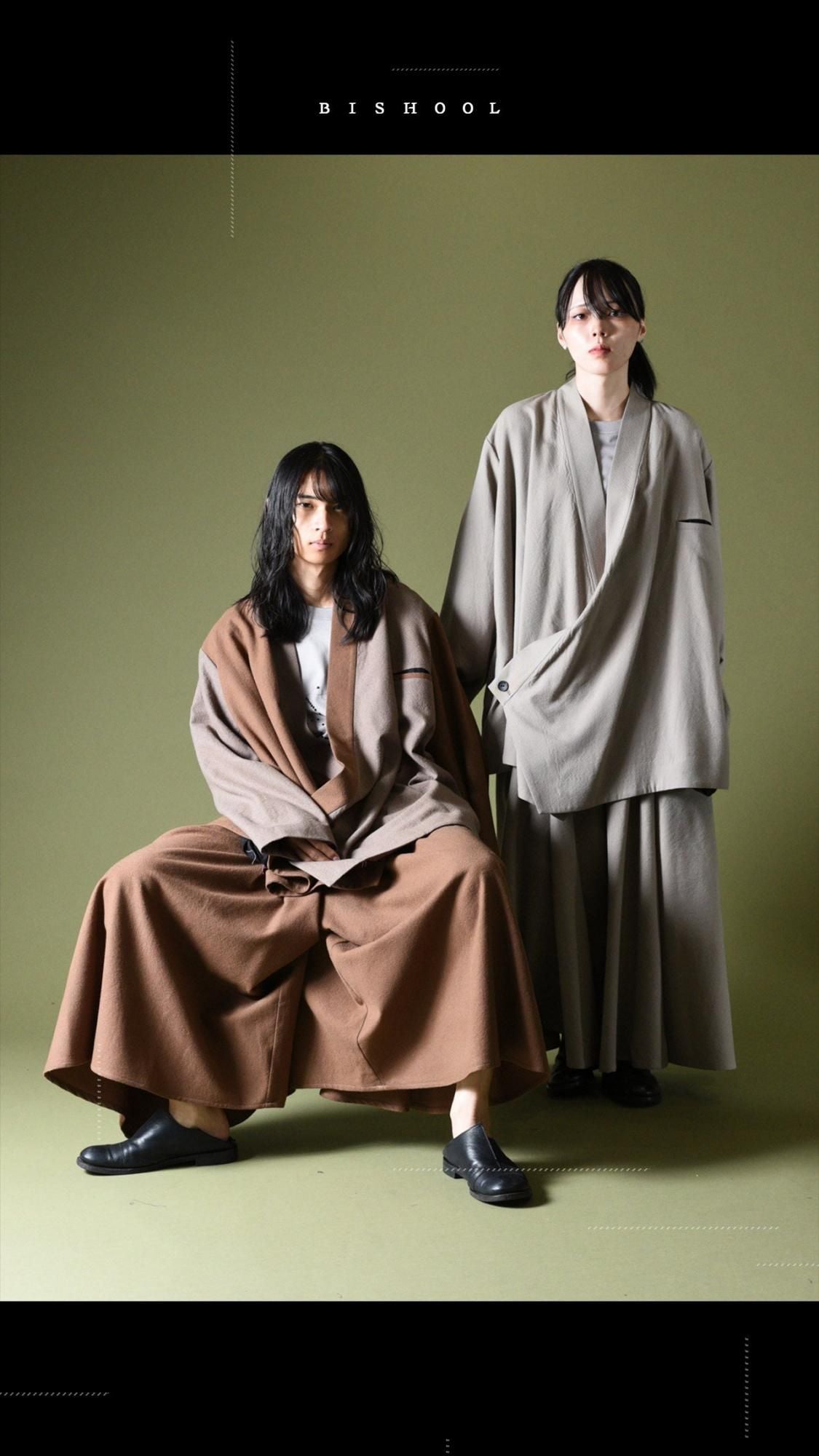 Refine Wool KIMONO Drape Jacket