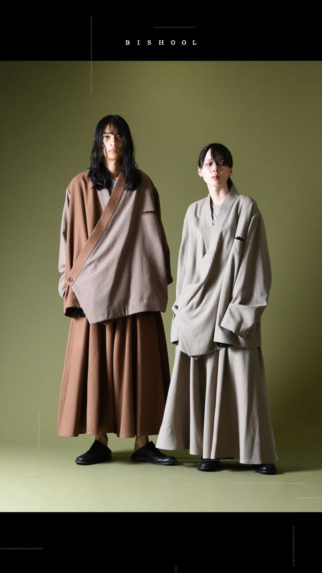 Refine Wool KIMONO Drape Jacket