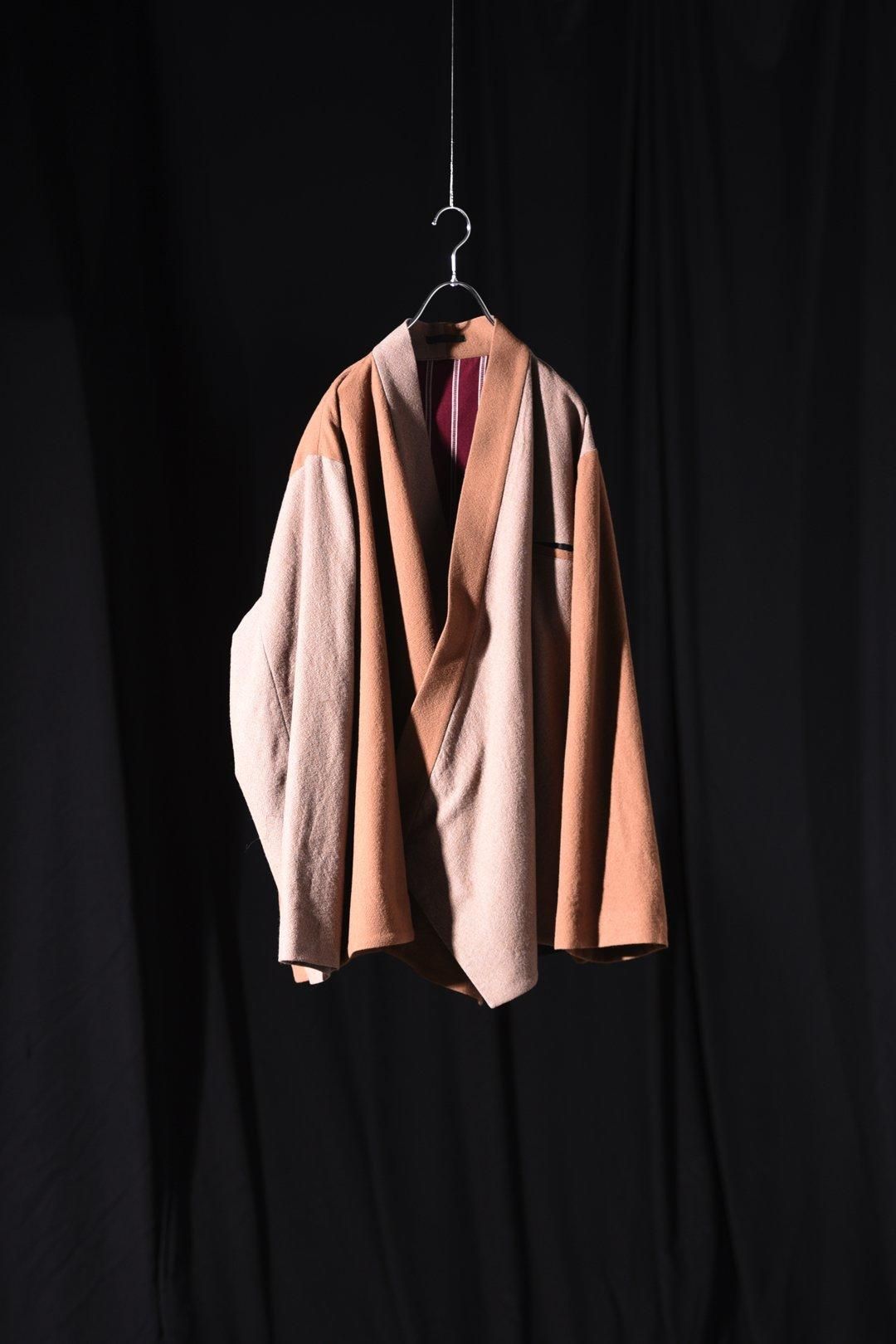 Refine Wool KIMONO Drape Jacket