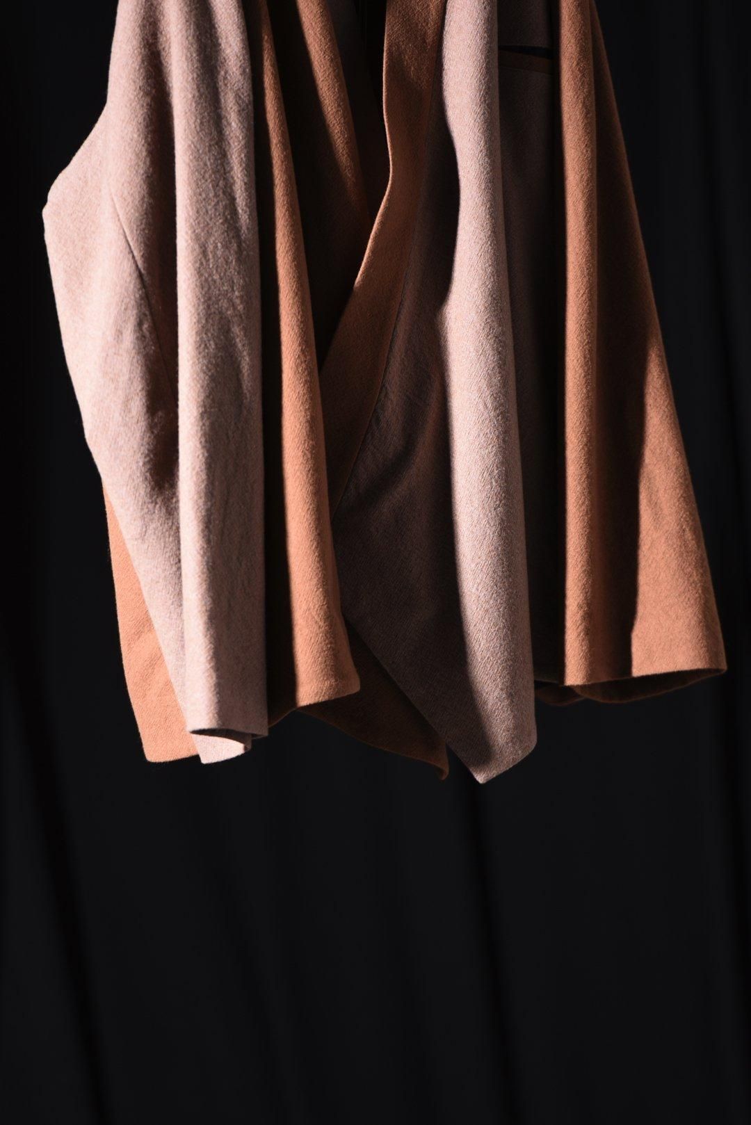 Refine Wool KIMONO Drape Jacket