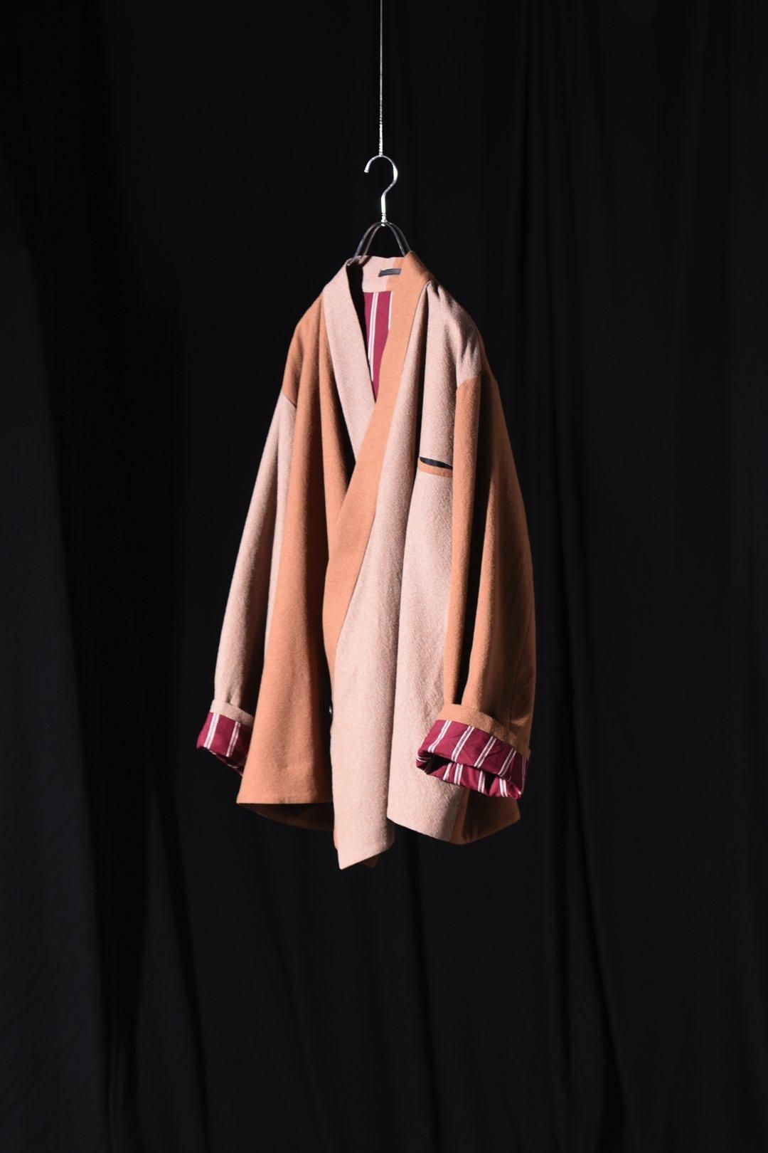 Refine Wool KIMONO Drape Jacket