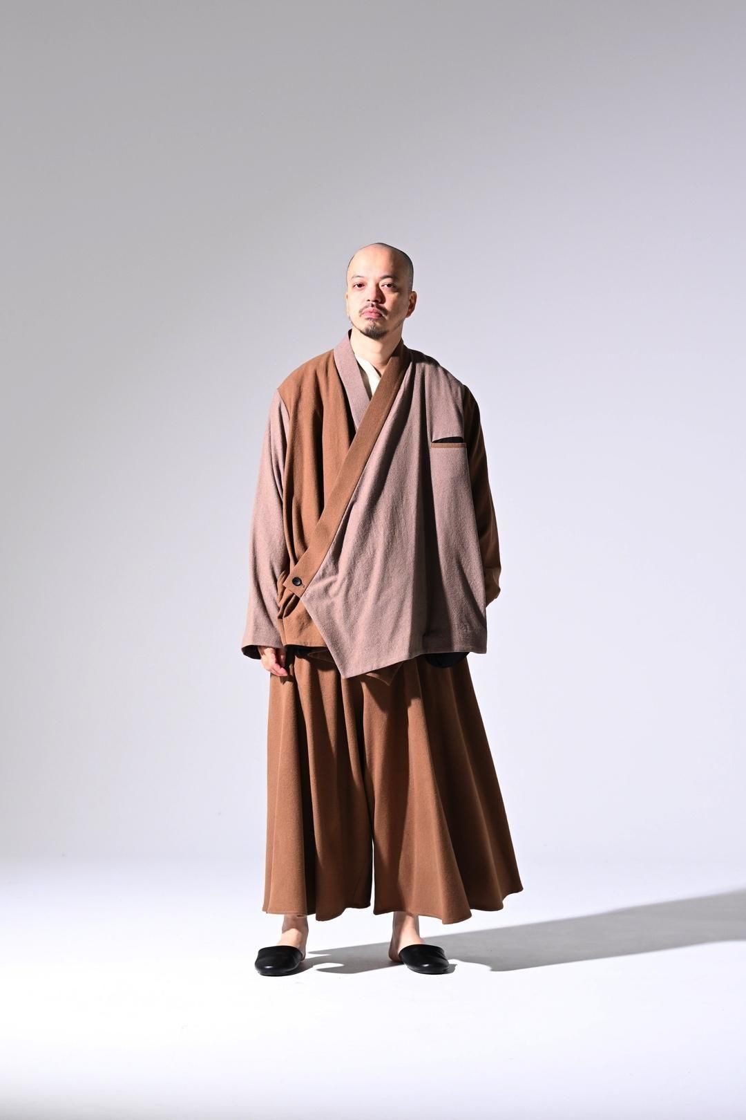 Refine Wool KIMONO Drape Jacket