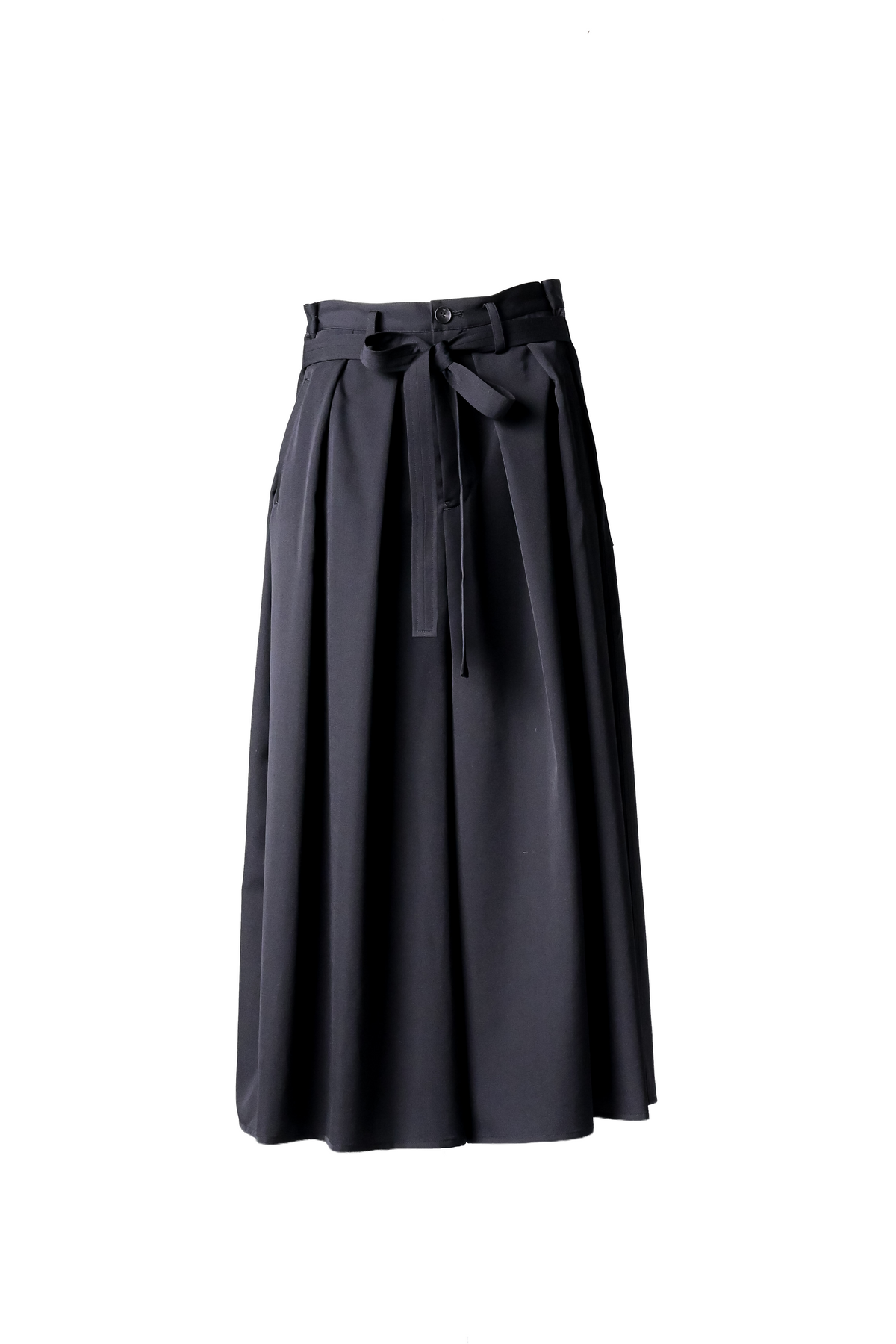 Wool Gabardine Kimono Pants