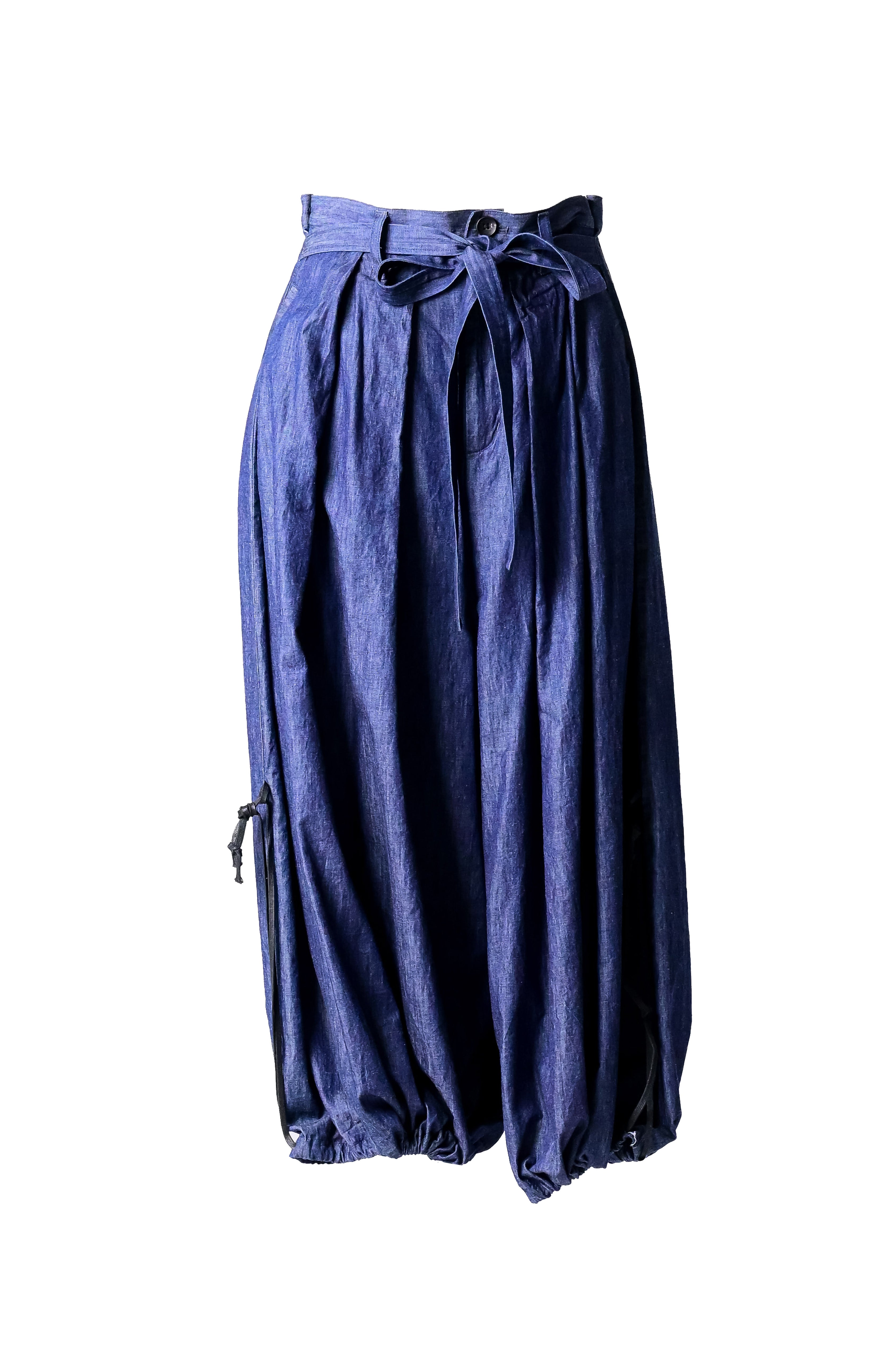 4oz Denim KIMONO Balloon Pants indigo